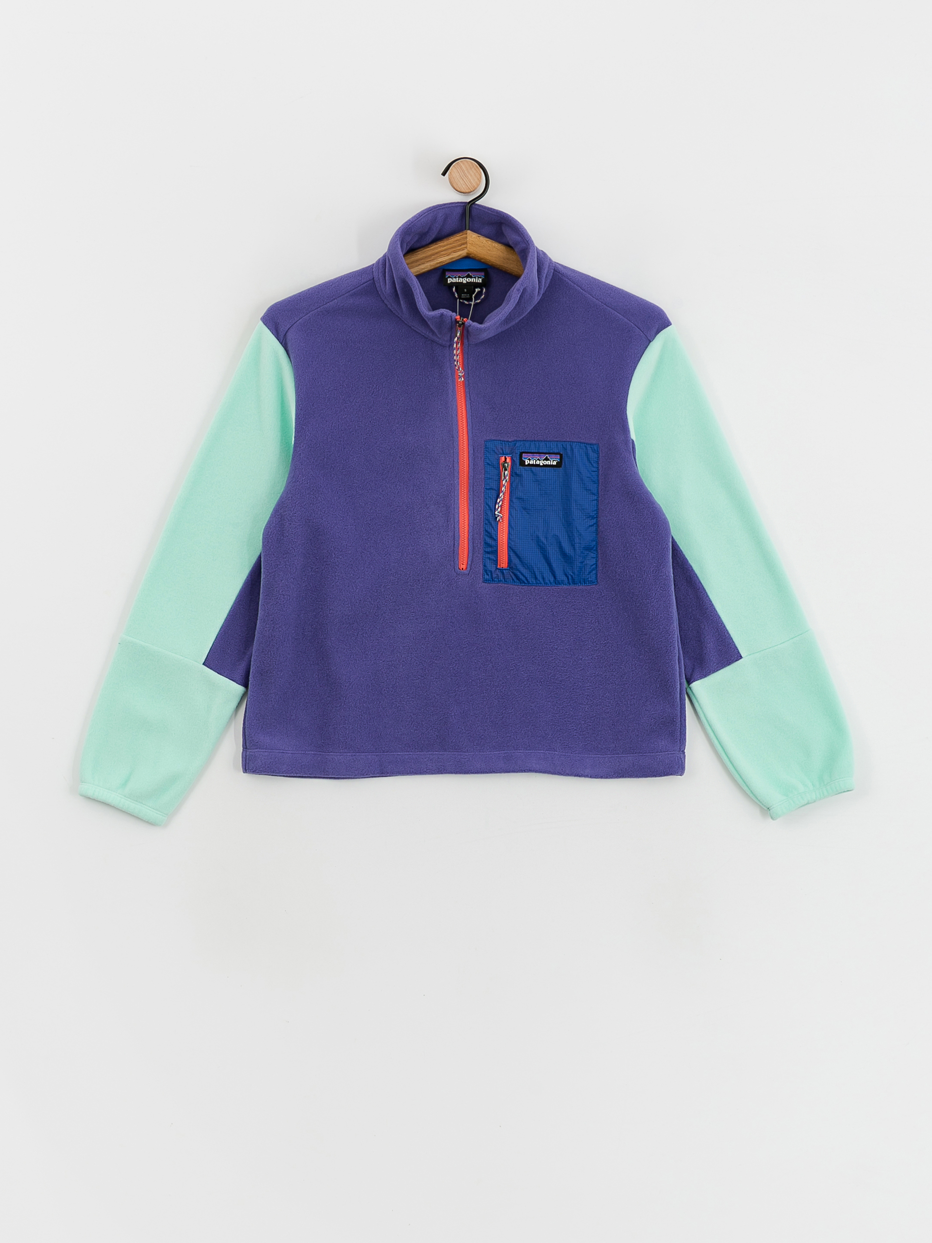 Dámský Fleecová mikina Patagonia Microdini 1/2 Zip (perennial purple)