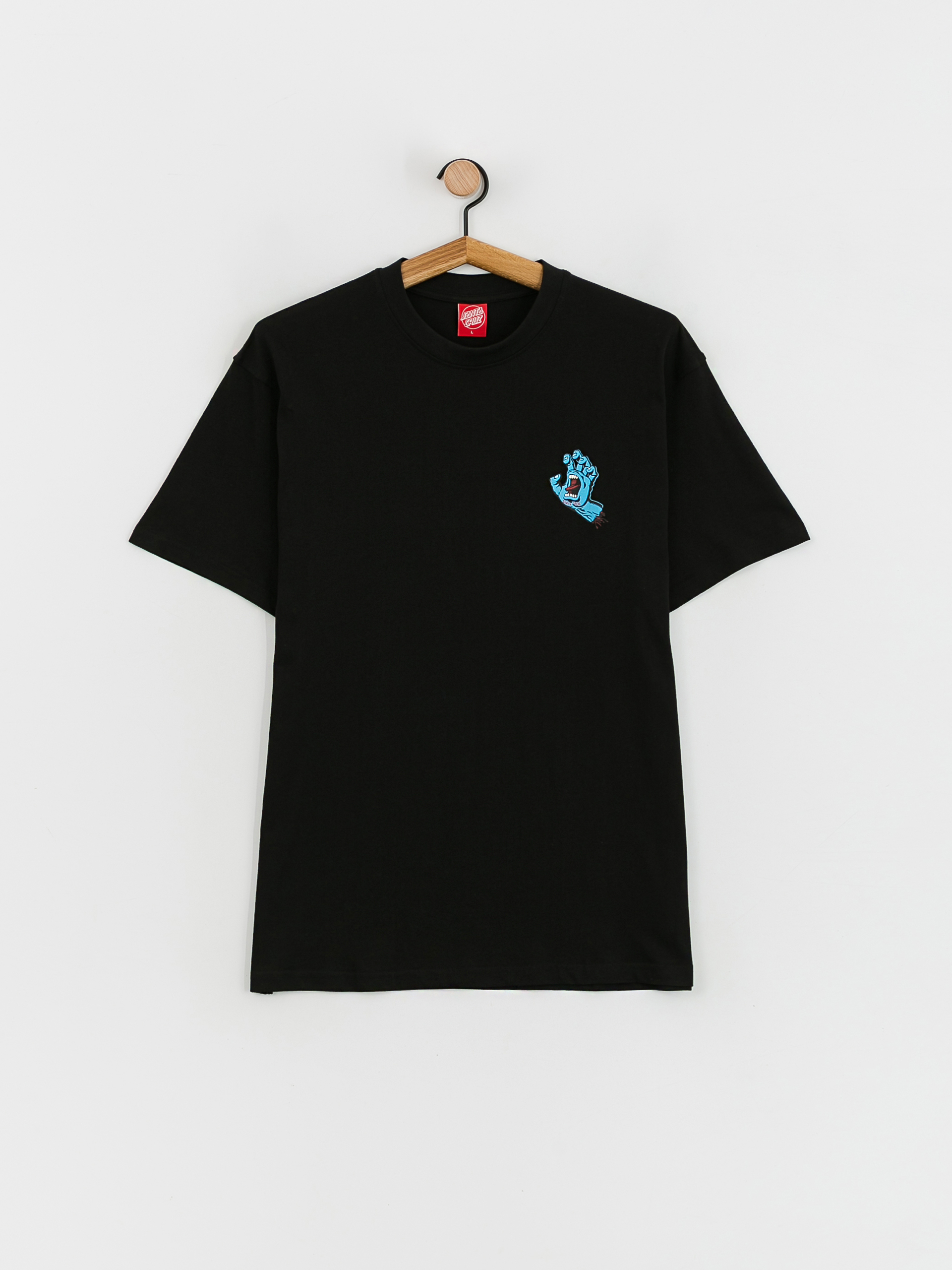 Tričko Santa Cruz Screaming Hand Chest (black)