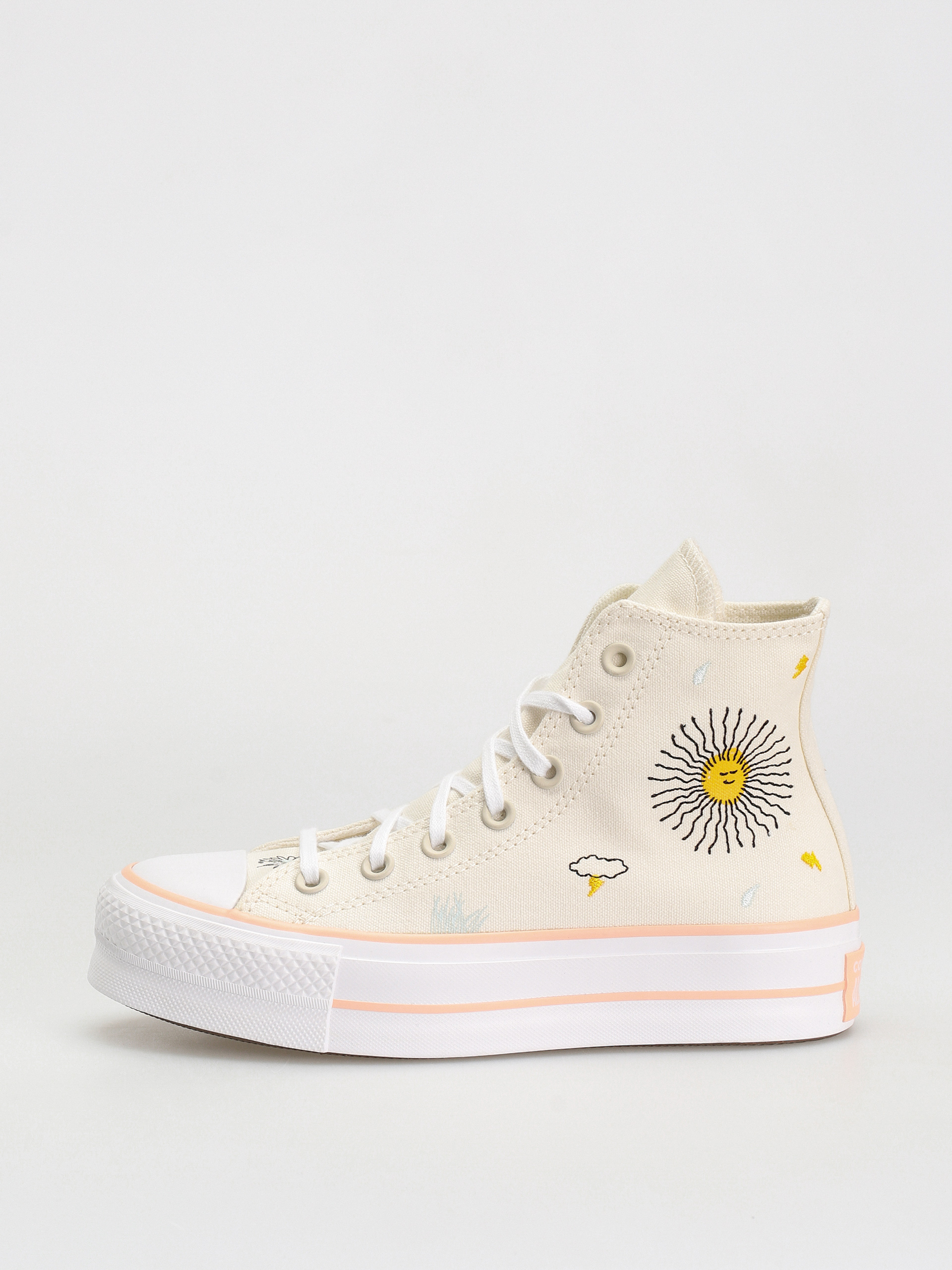 Tenisky Converse Chuck Taylor All Star Lift Hi Wmn (egret)