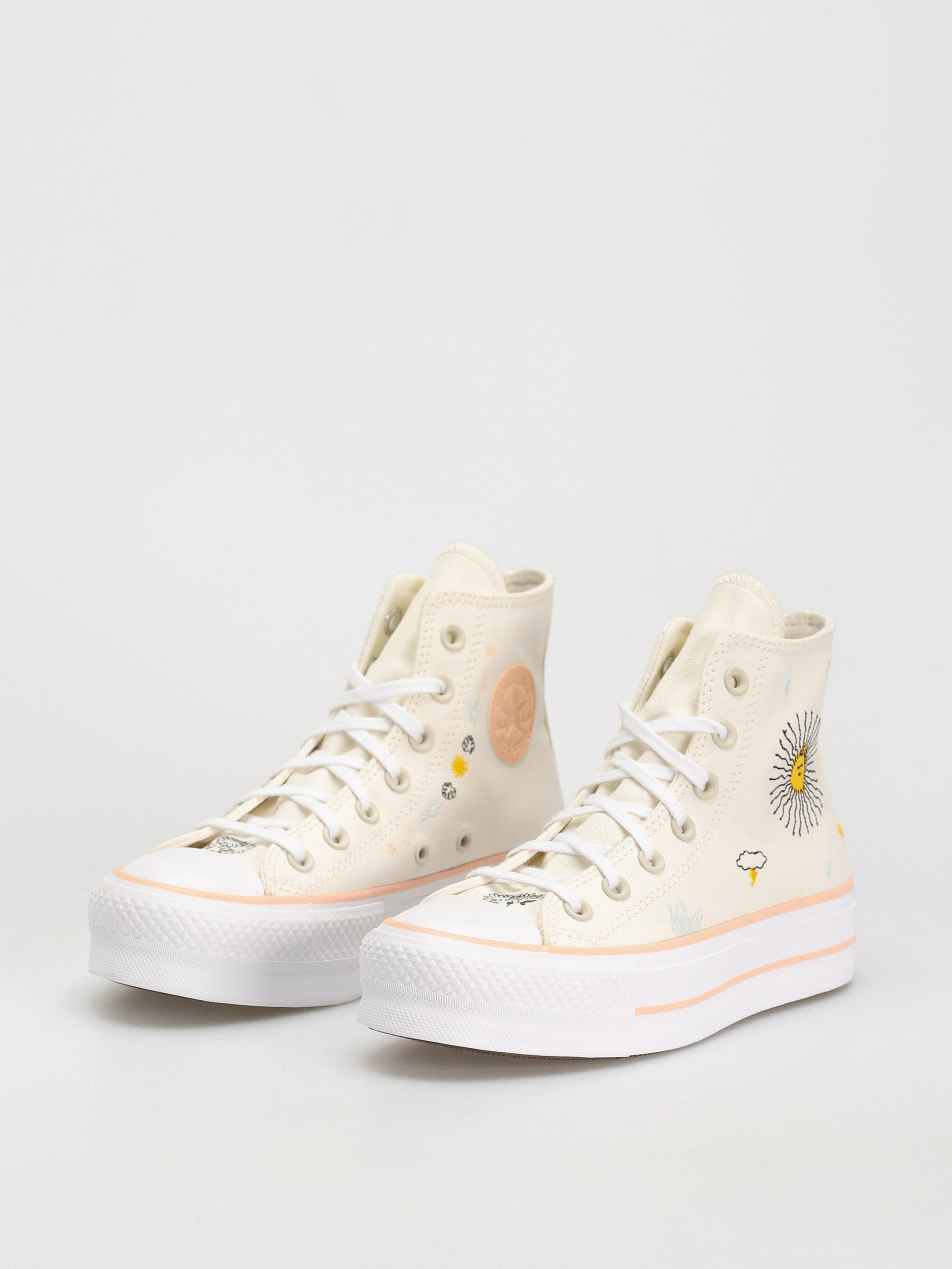 Tenisky Converse Chuck Taylor All Star Lift Hi Wmn (egret)