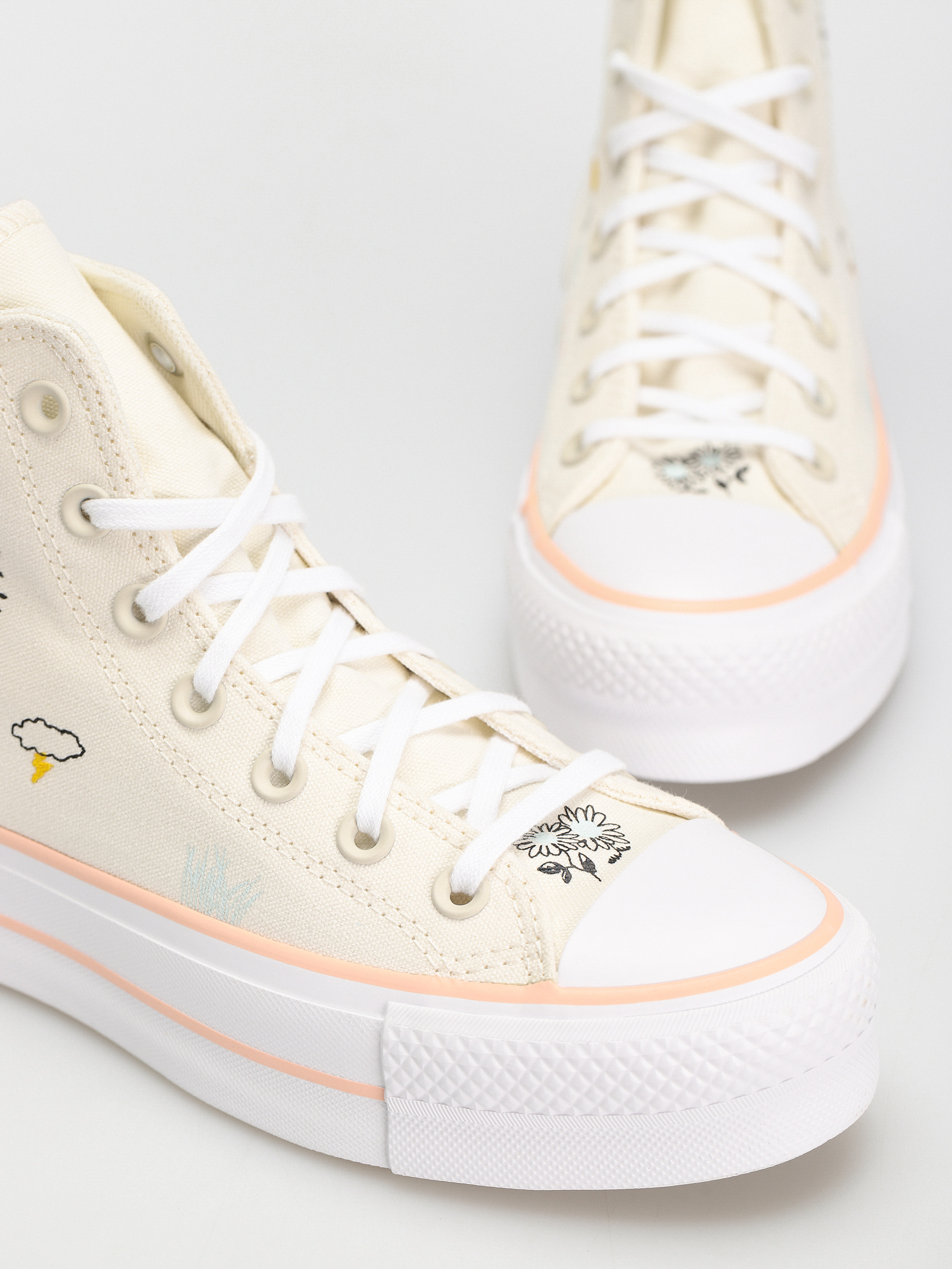 Tenisky Converse Chuck Taylor All Star Lift Hi Wmn (egret)