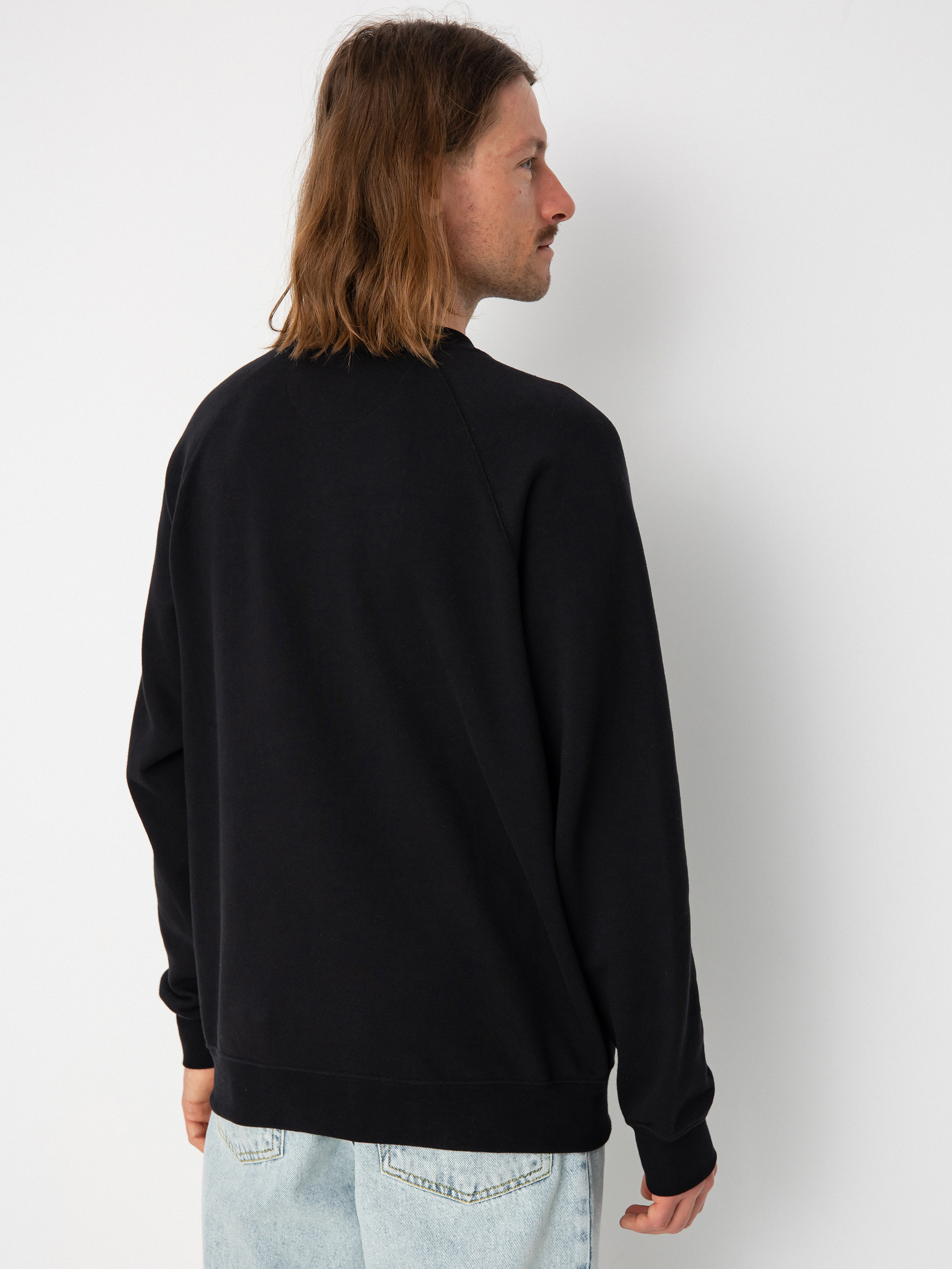 Mikina Polar Skate No Comply Default Crewneck (black)