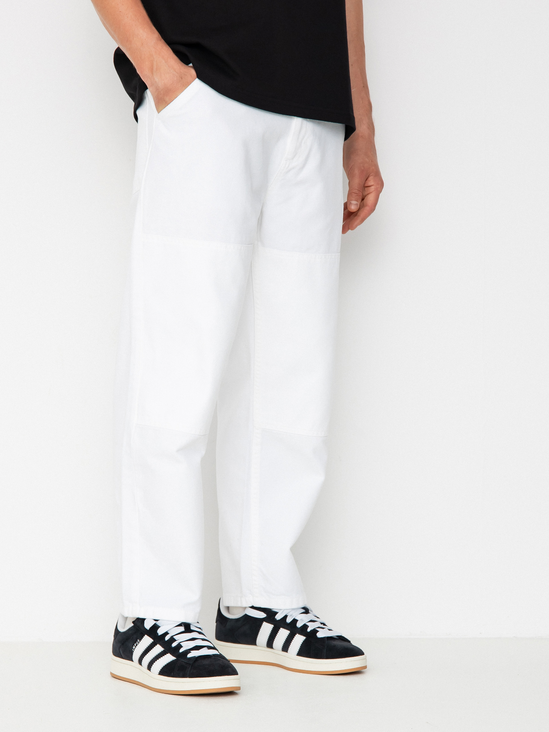 Kalhoty Polar Skate 93! Work (white)