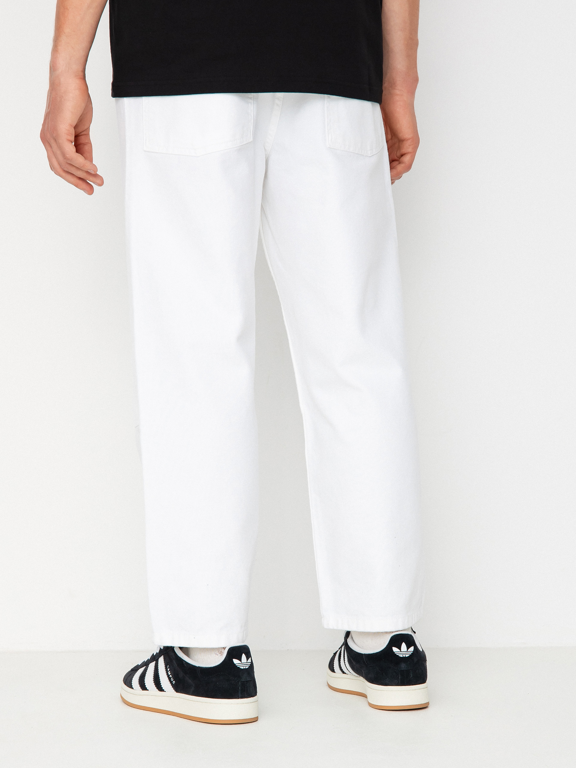 Kalhoty Polar Skate 93! Work (white)