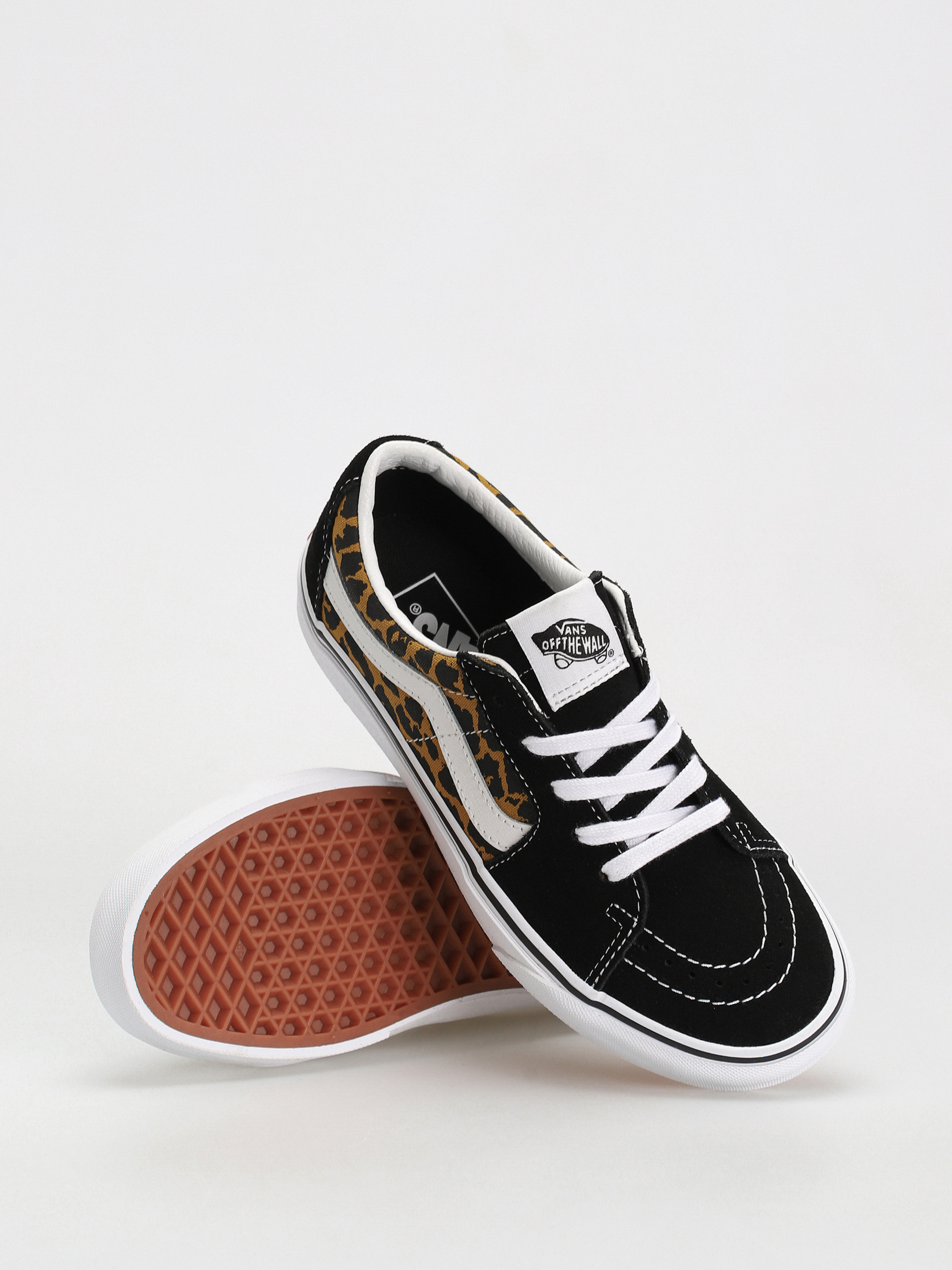 Boty Vans Sk8 Low (leopard black/true white)