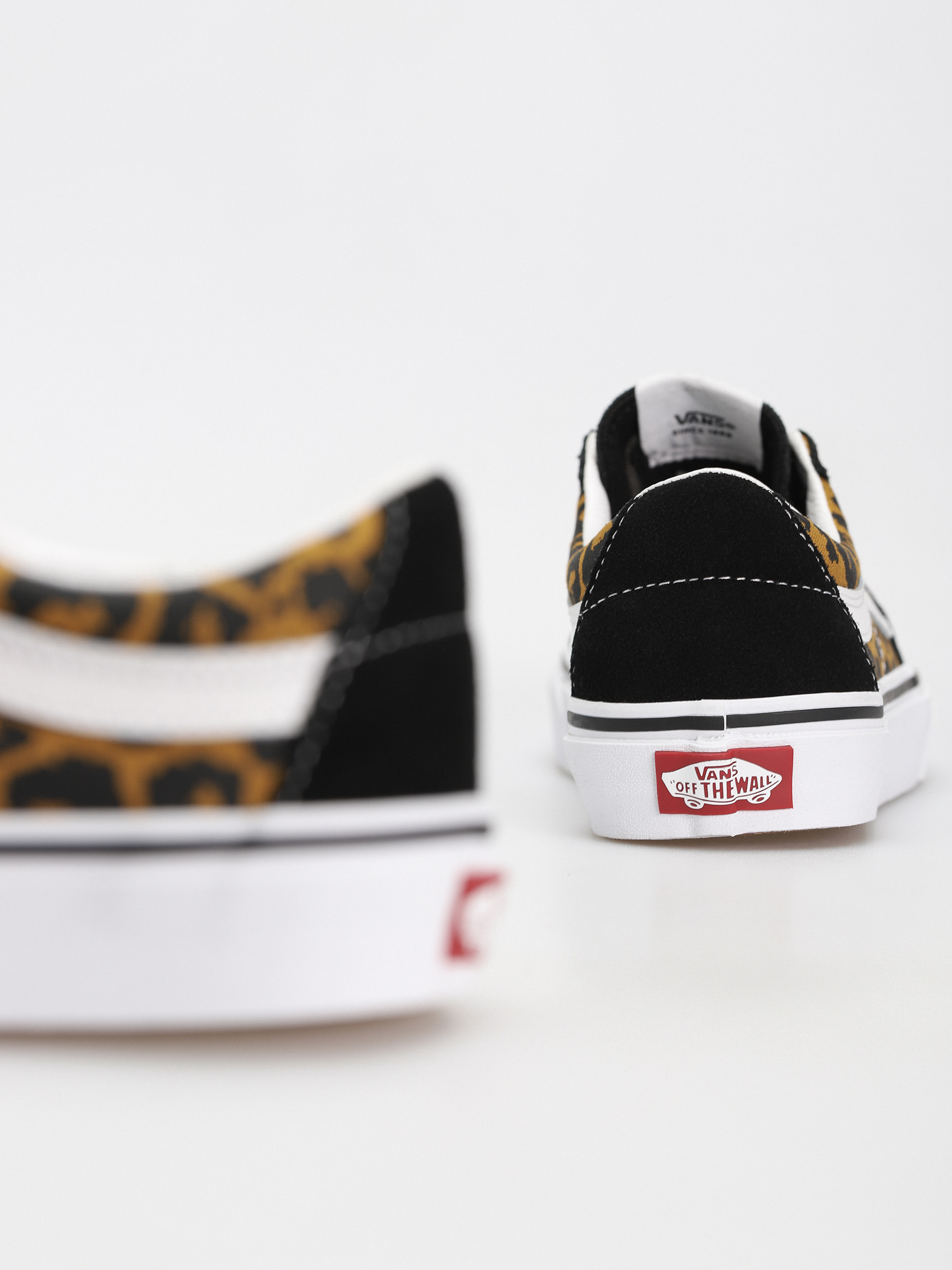 Boty Vans Sk8 Low (leopard black/true white)