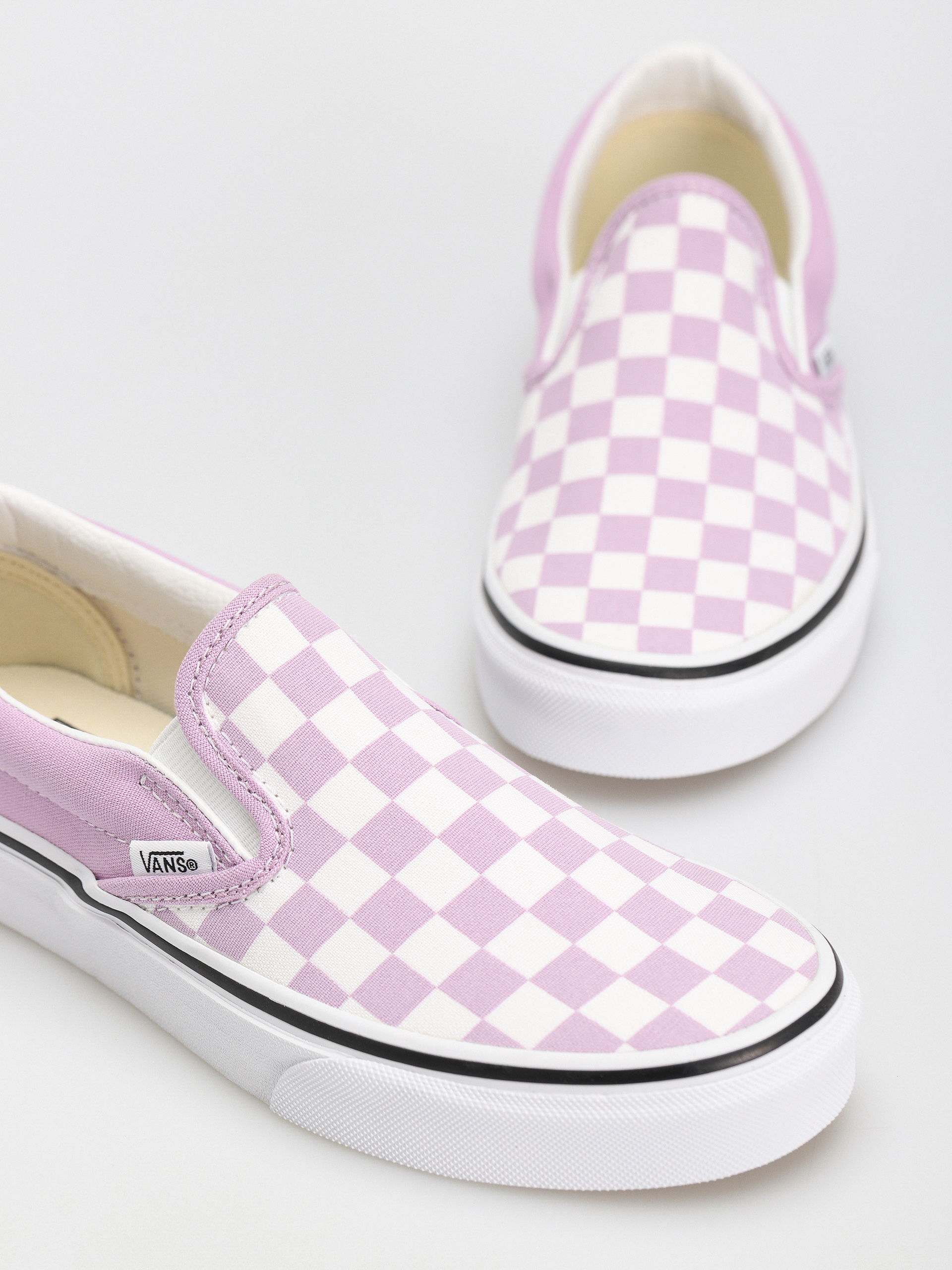 Boty Vans Classic Slip On (color theory checkerboard lupine)