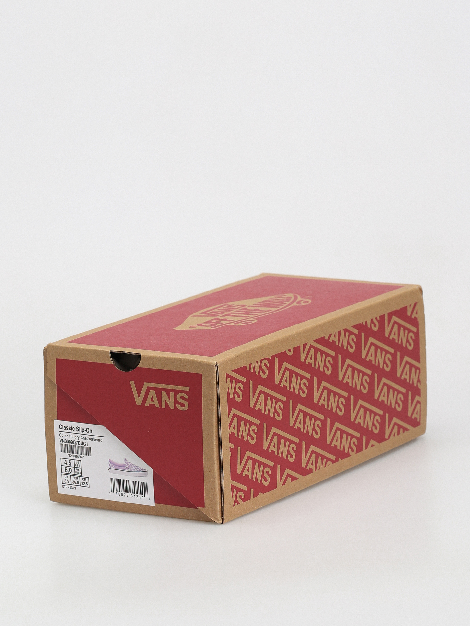 Boty Vans Classic Slip On (color theory checkerboard lupine)