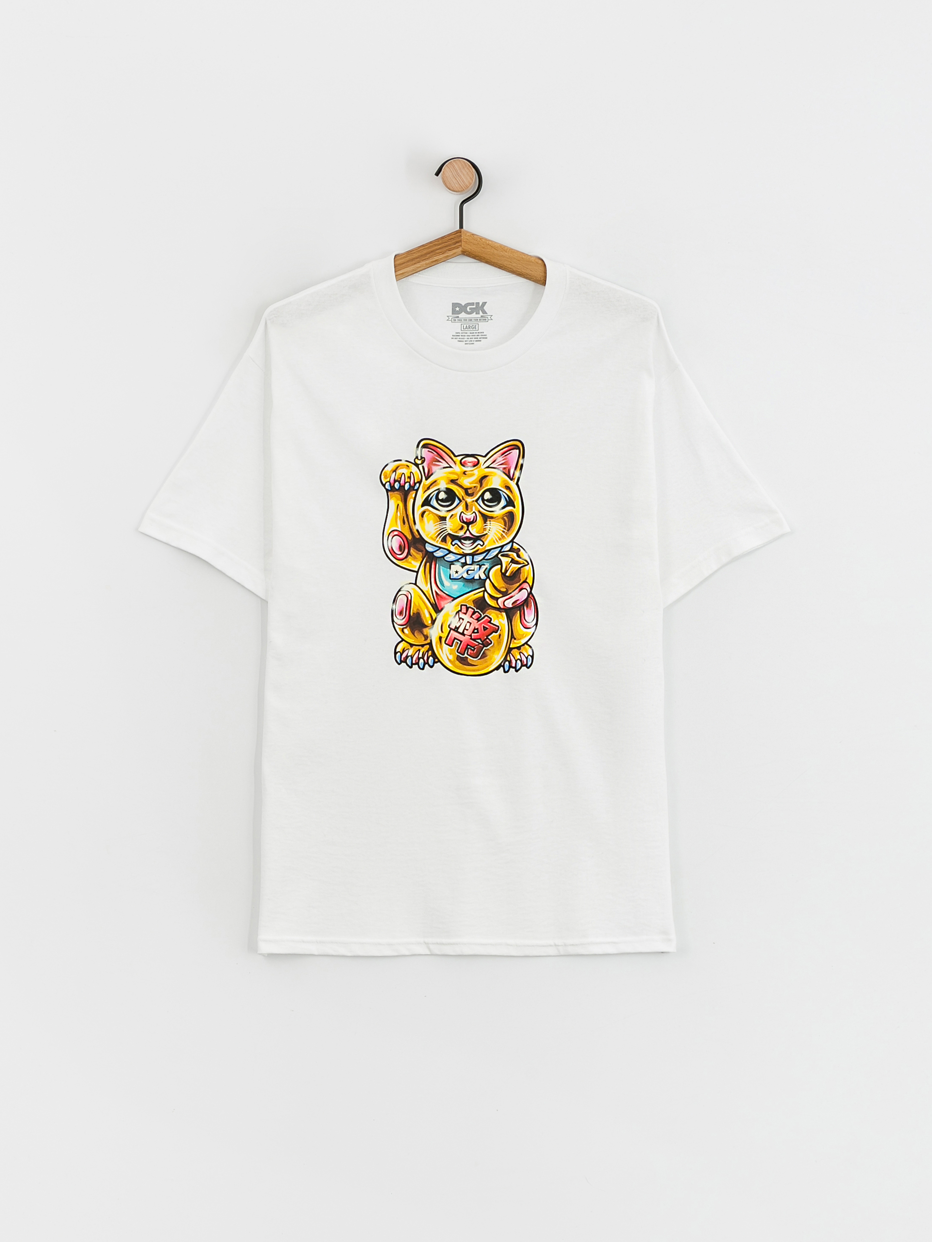 Tričko DGK Golden Cat (white)