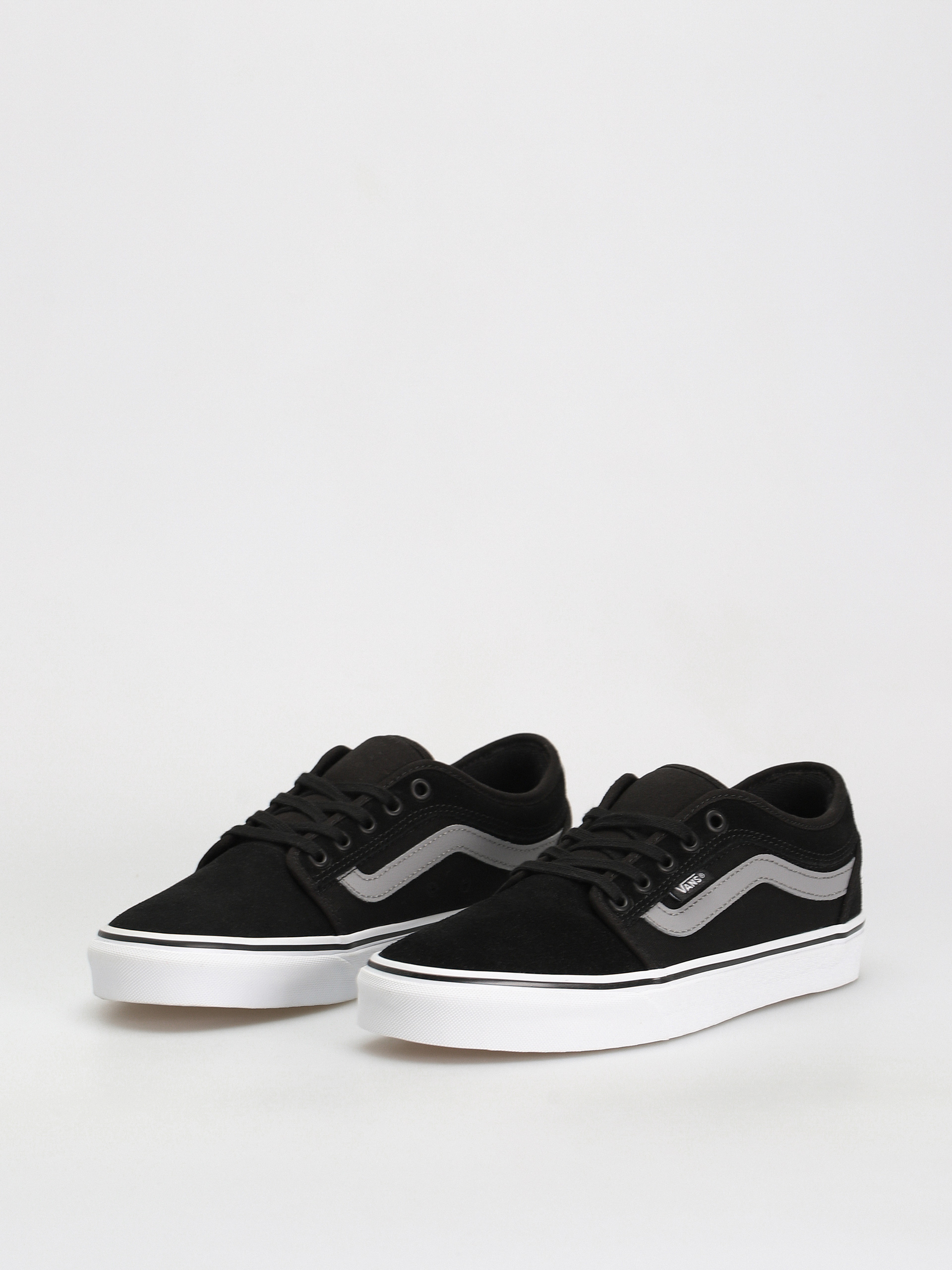 Boty Vans Chukka Low Sidestripe (black/gray/white)