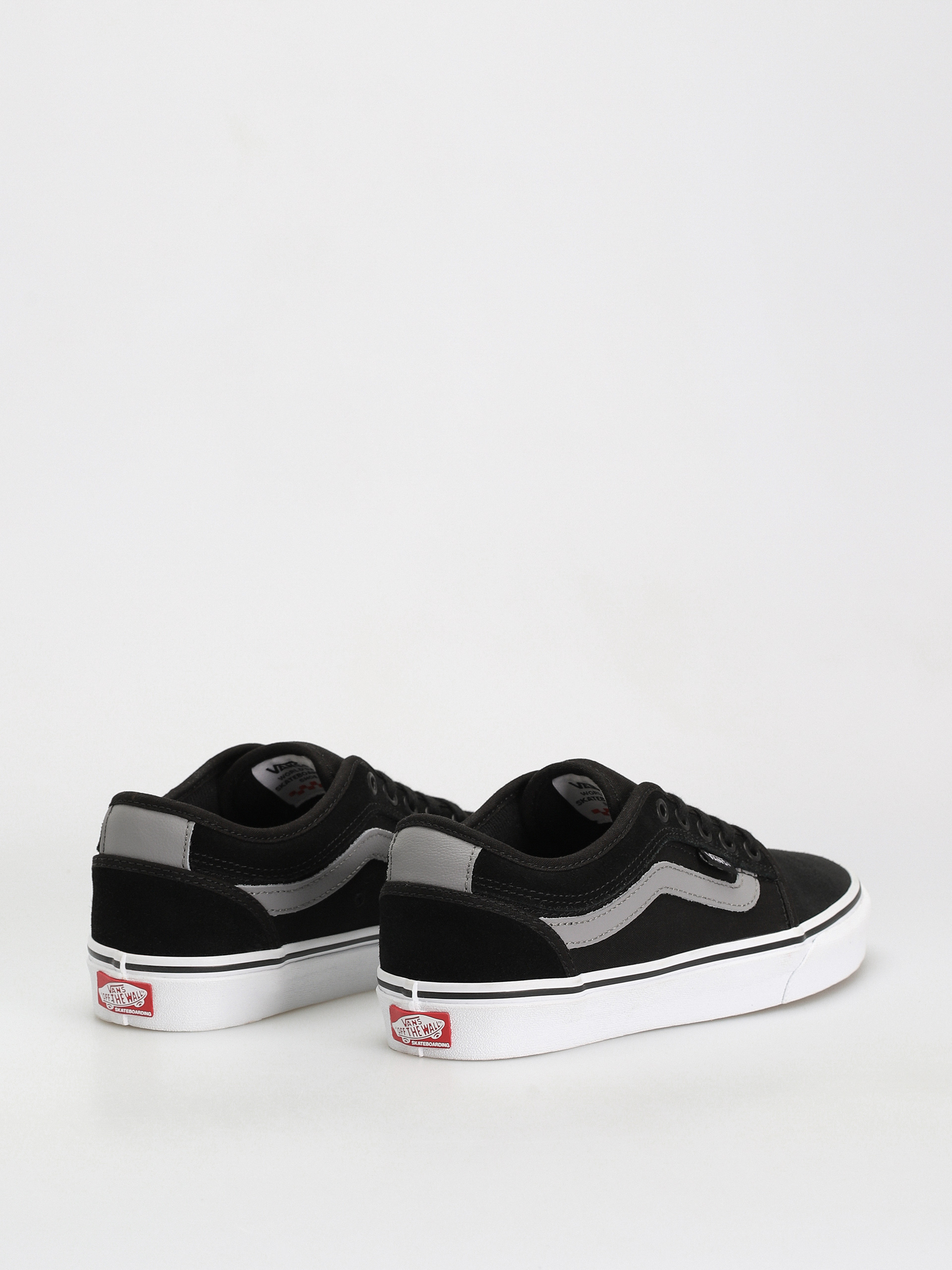 Boty Vans Chukka Low Sidestripe (black/gray/white)