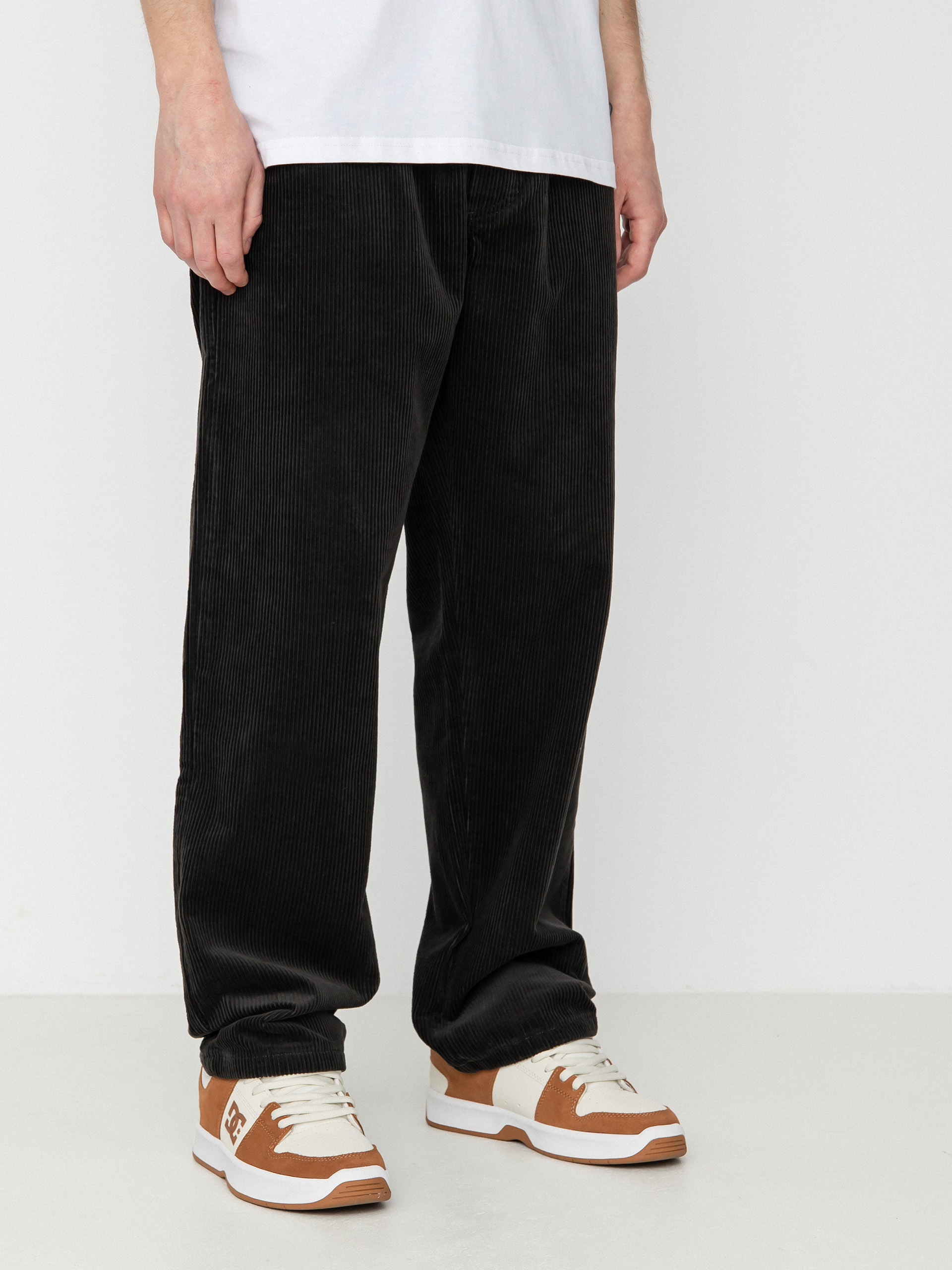 Kalhoty Malita Cord Log Elastic (graphite)