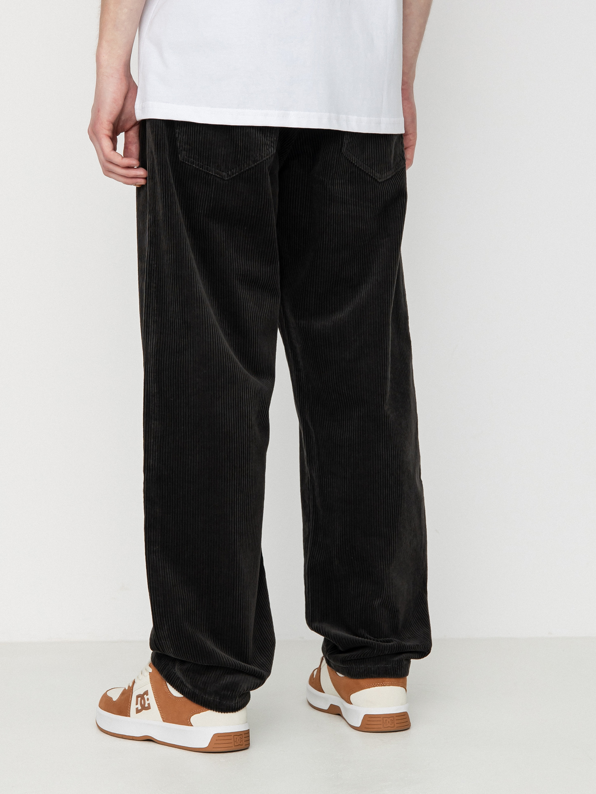 Kalhoty Malita Cord Log Elastic (graphite)