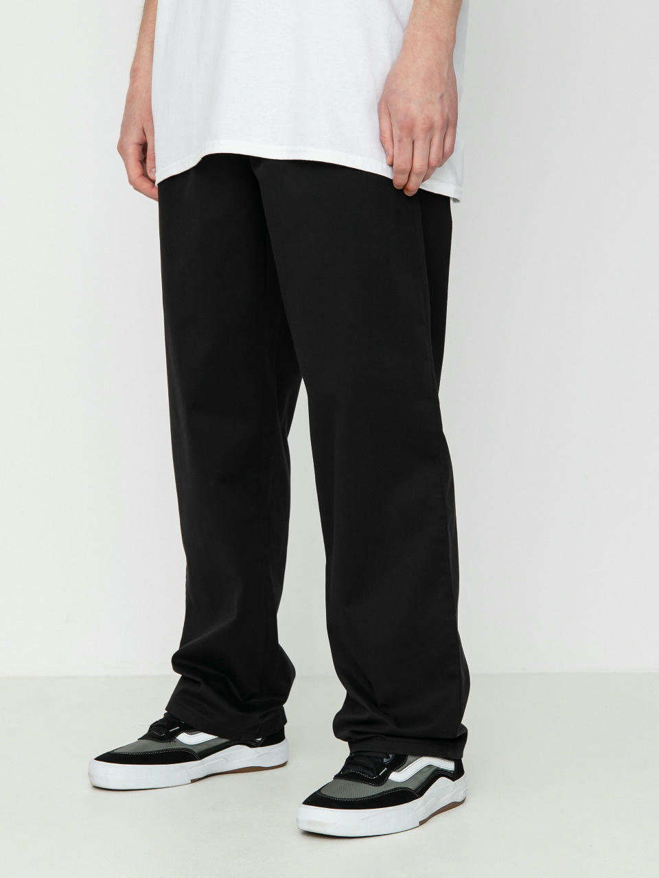 Kalhoty Malita Chino Log Sl Elastic (black)