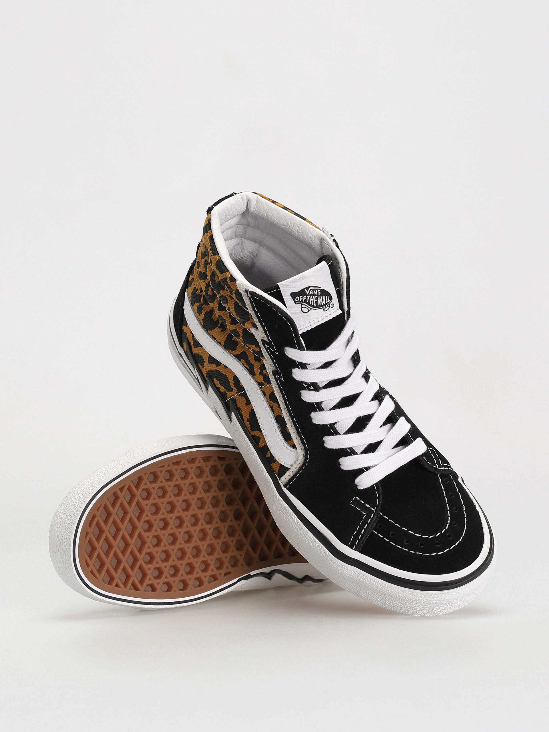 Boty Vans Sk8 Hi Bolt (leopard black/true white)