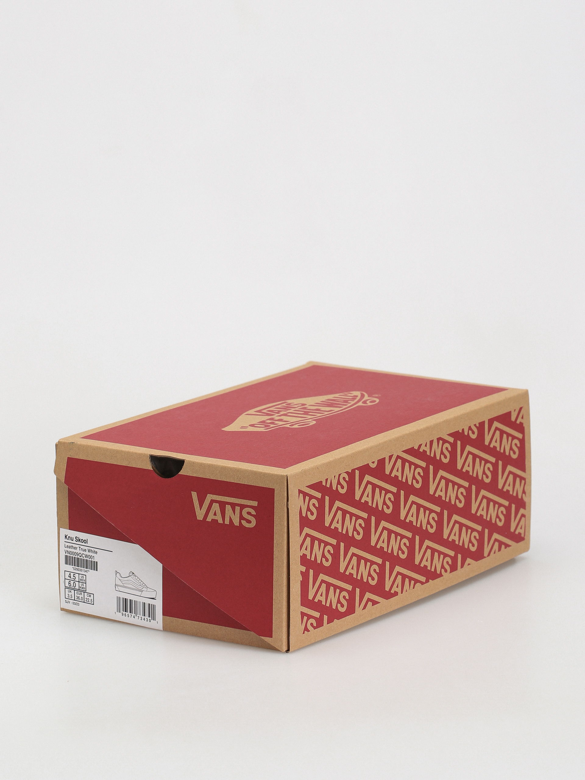 Boty Vans Knu Skool (leather true white)