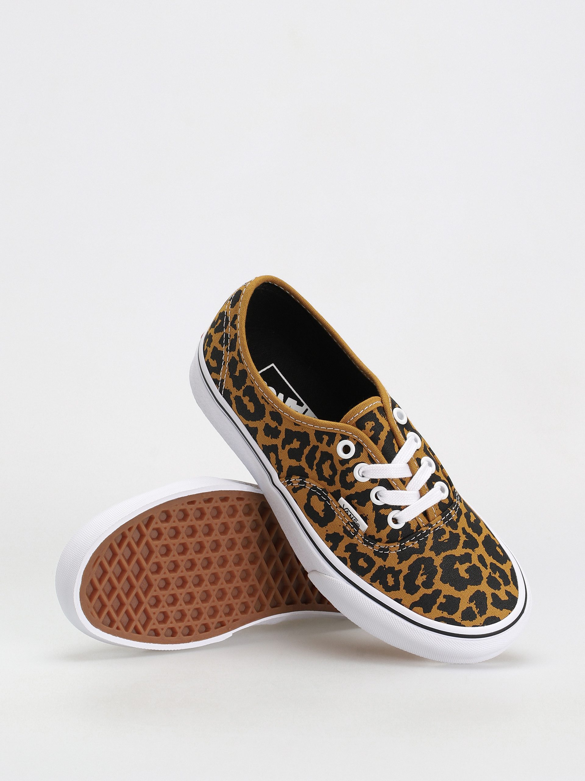 Boty Vans Authentic (leopard black/true white)