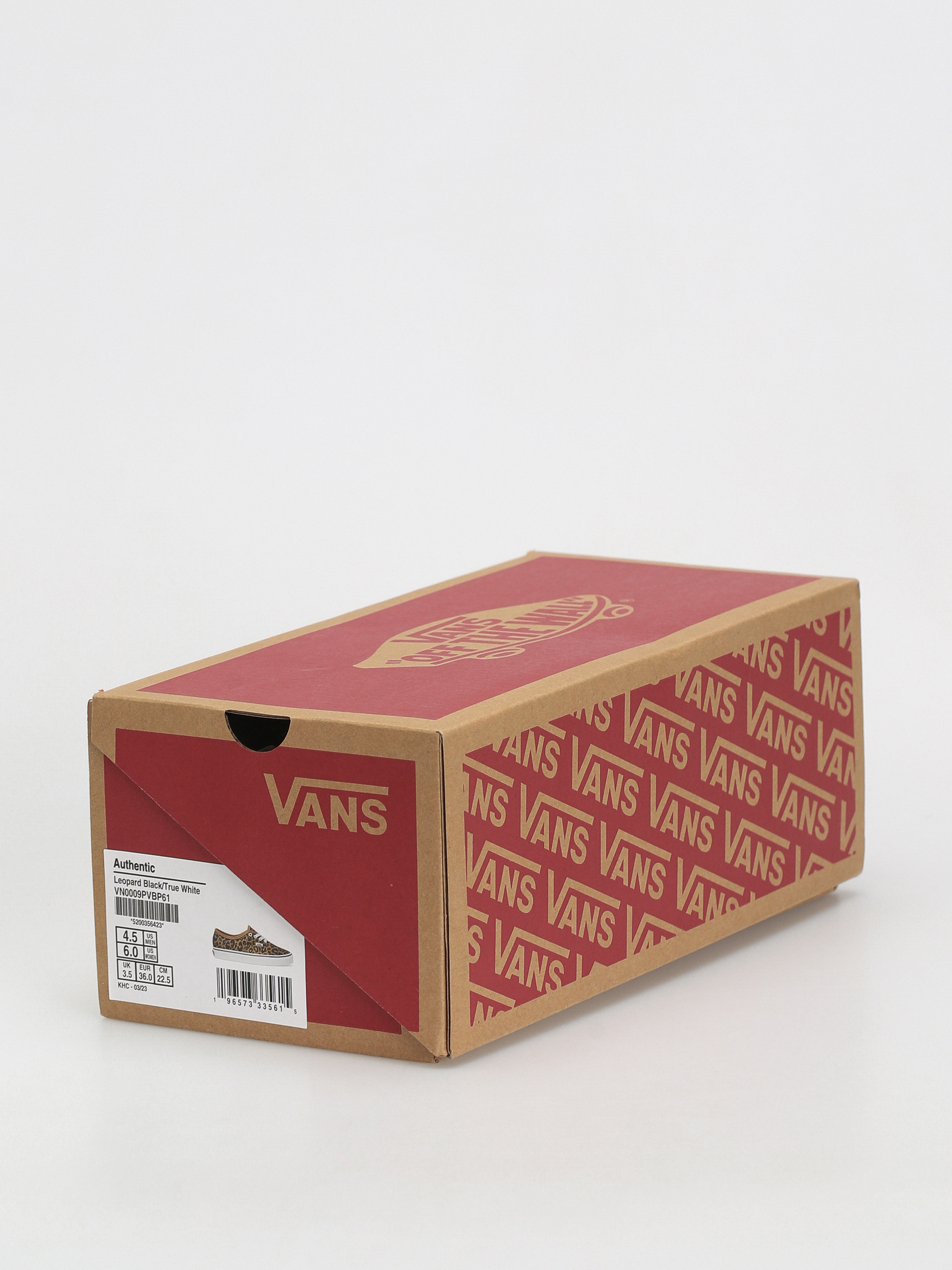 Boty Vans Authentic (leopard black/true white)