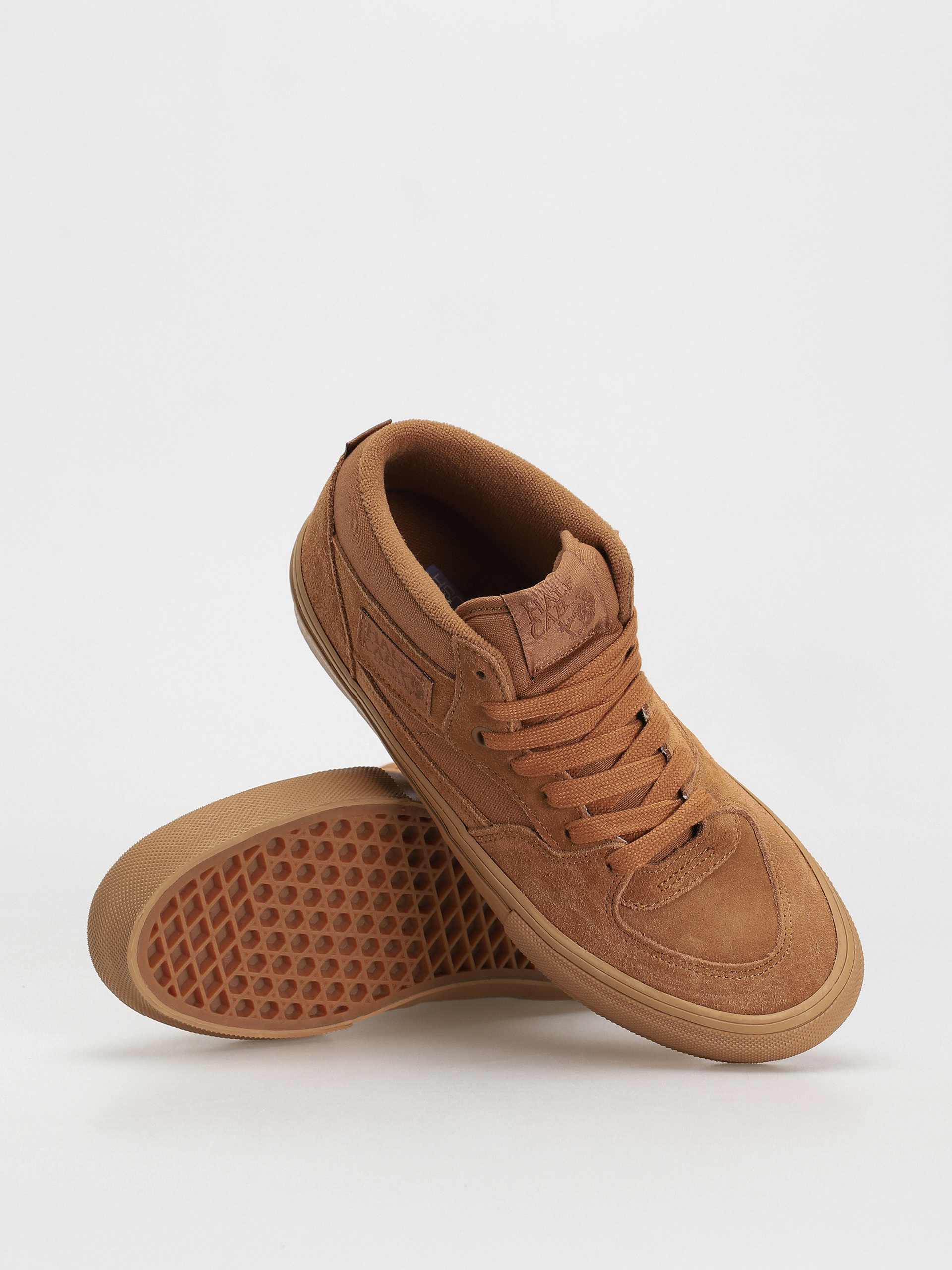 Boty Vans Skate Half Cab (brown/gum)