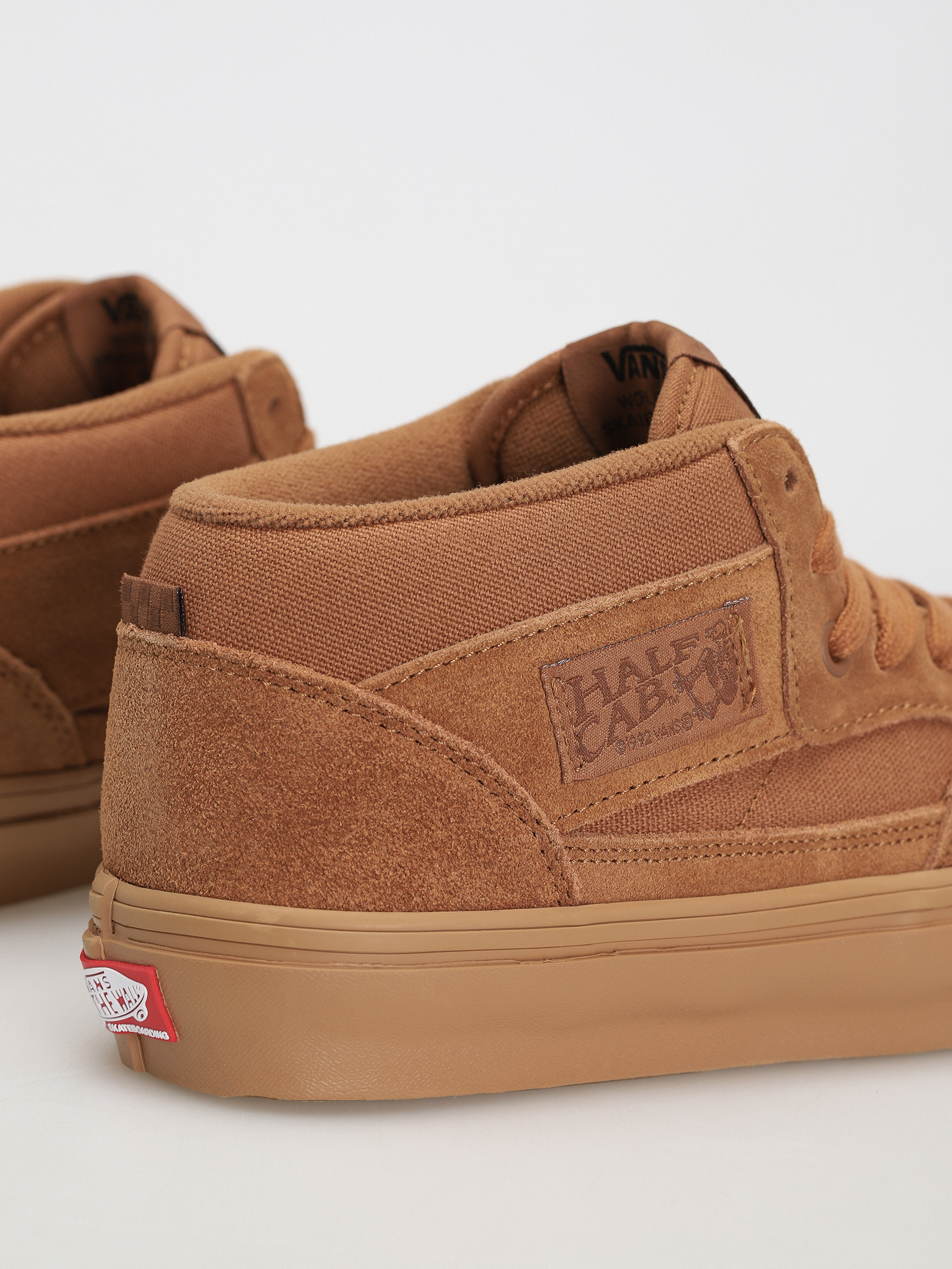 Boty Vans Skate Half Cab (brown/gum)