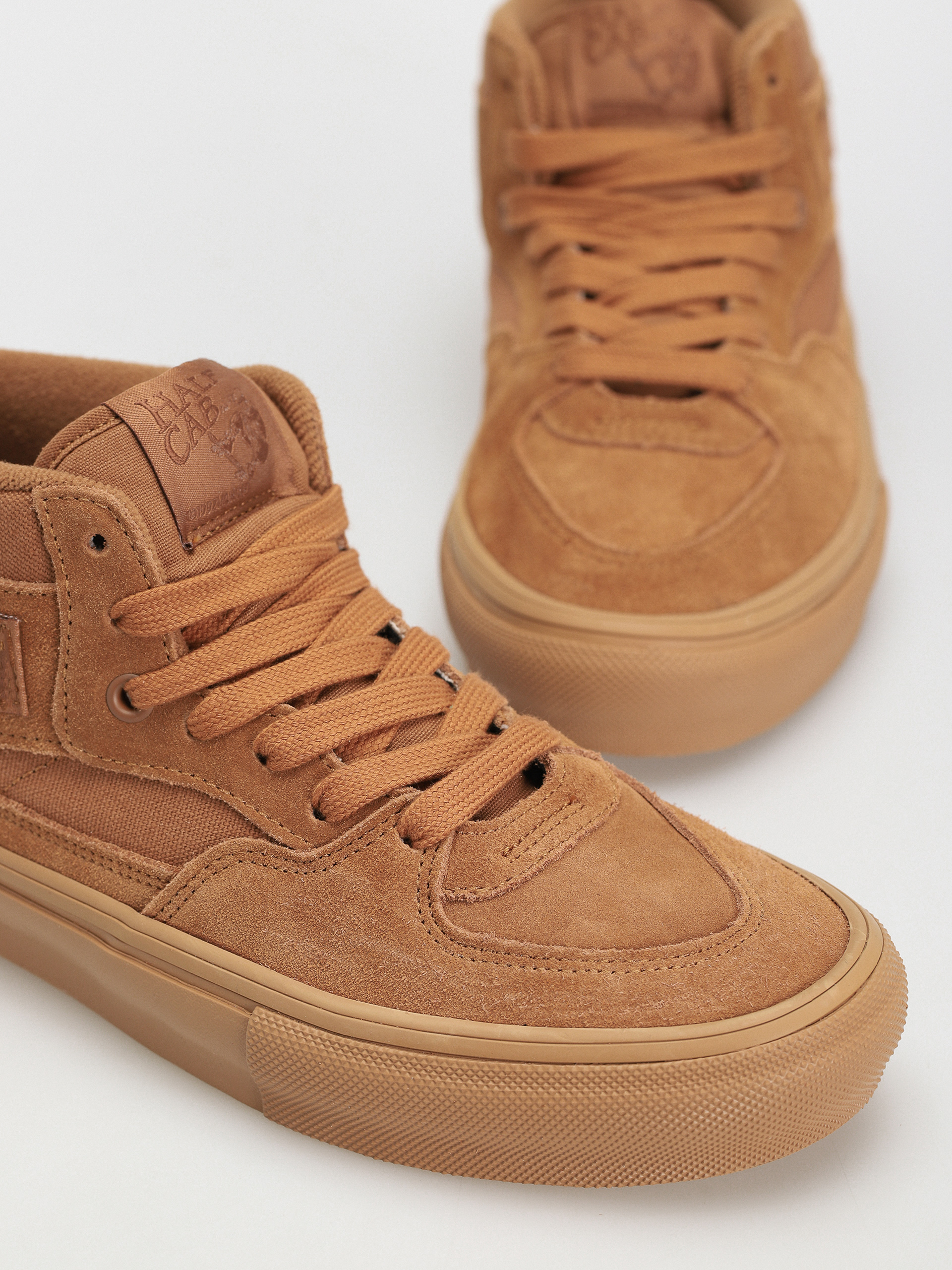 Boty Vans Skate Half Cab (brown/gum)
