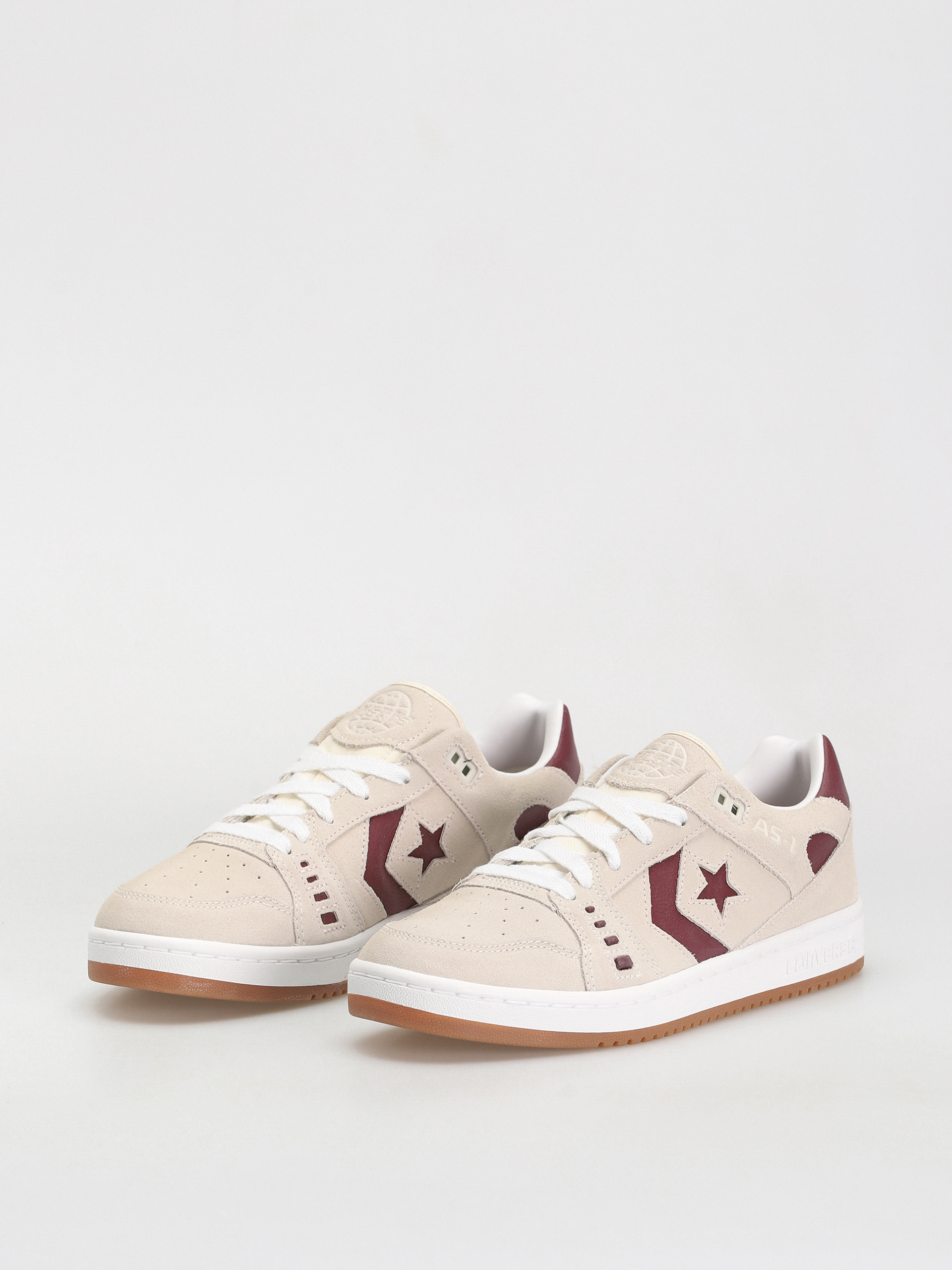 Boty Converse AS 1 Pro Ox (egret/dark burgundy/gum)