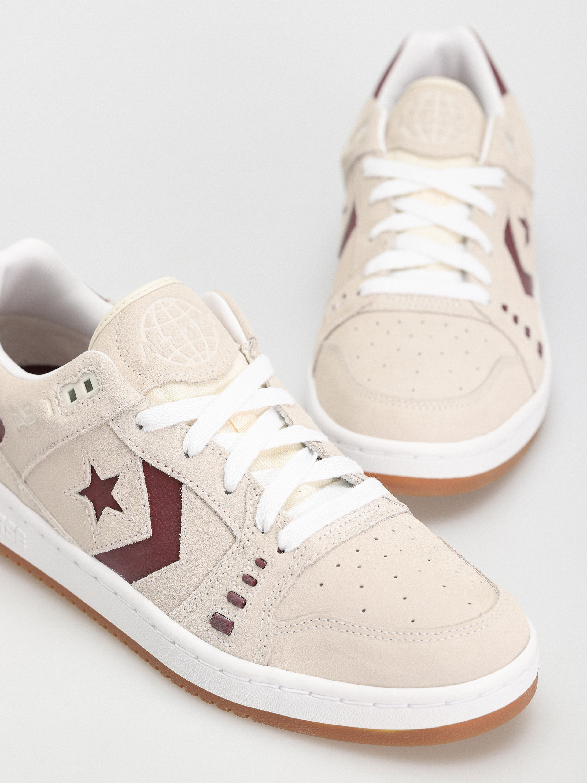 Boty Converse AS 1 Pro Ox (egret/dark burgundy/gum)