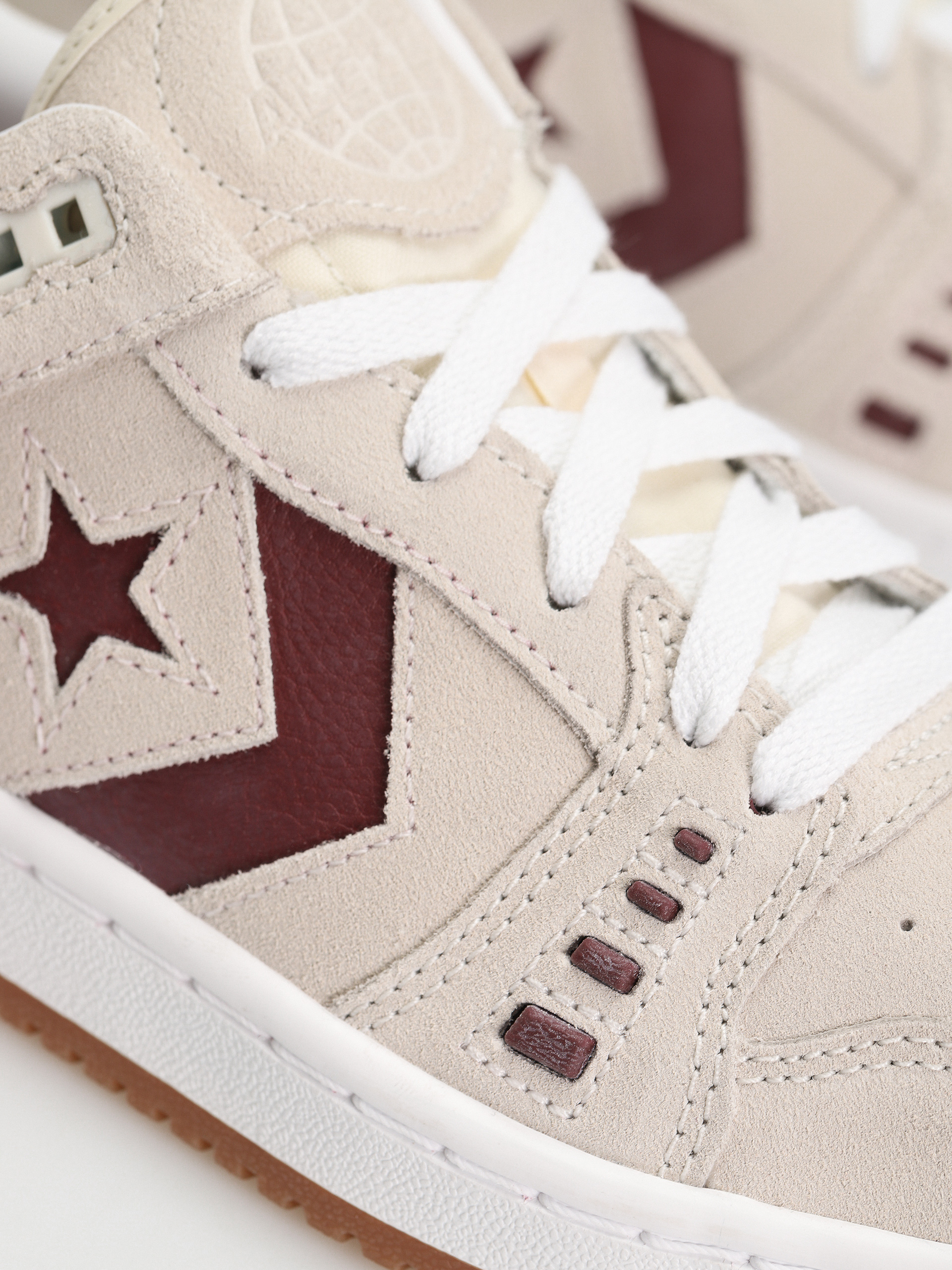 Boty Converse AS 1 Pro Ox (egret/dark burgundy/gum)