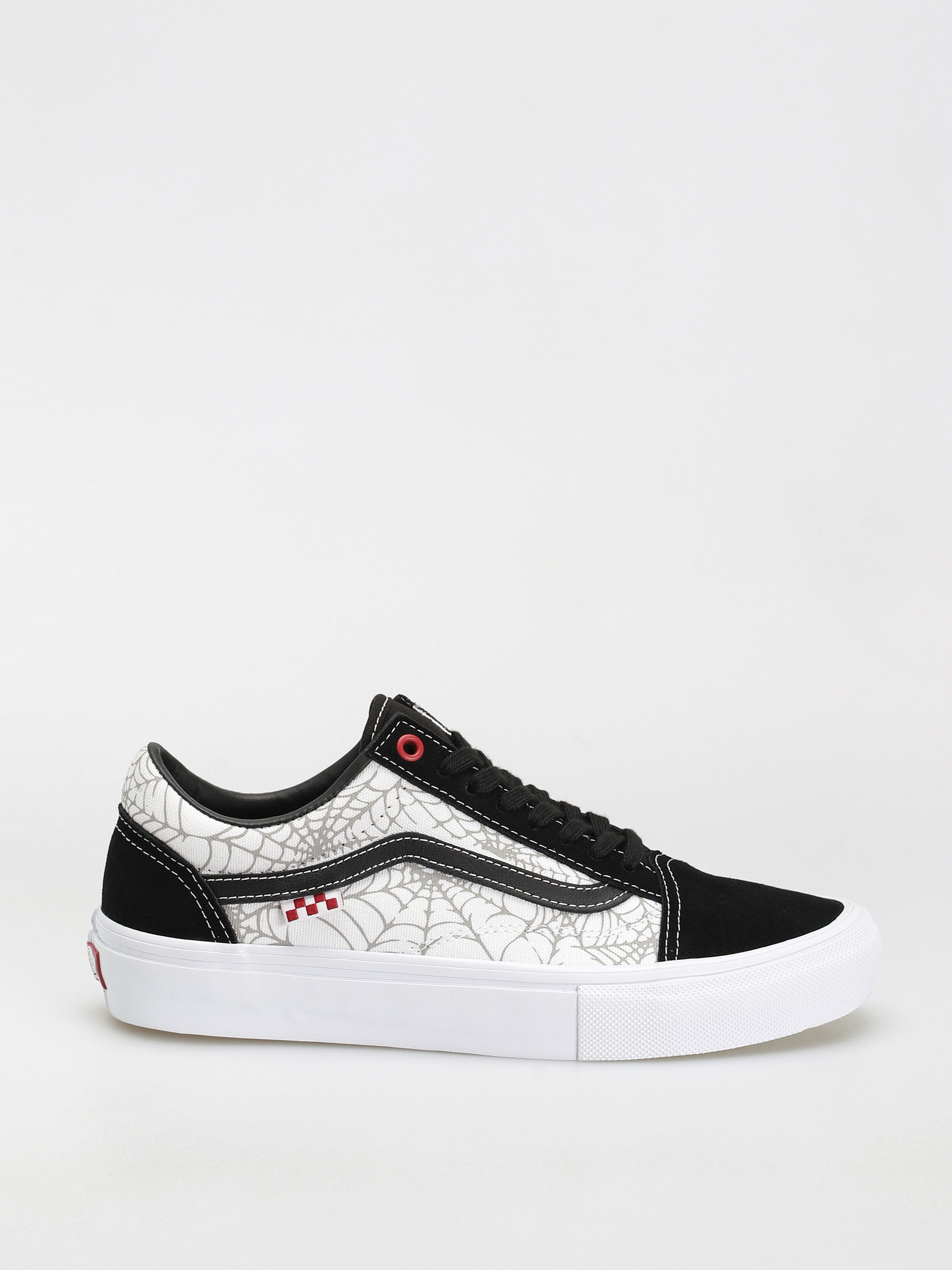 Boty Vans Skate Old Skool (black widow spider black/white/red)