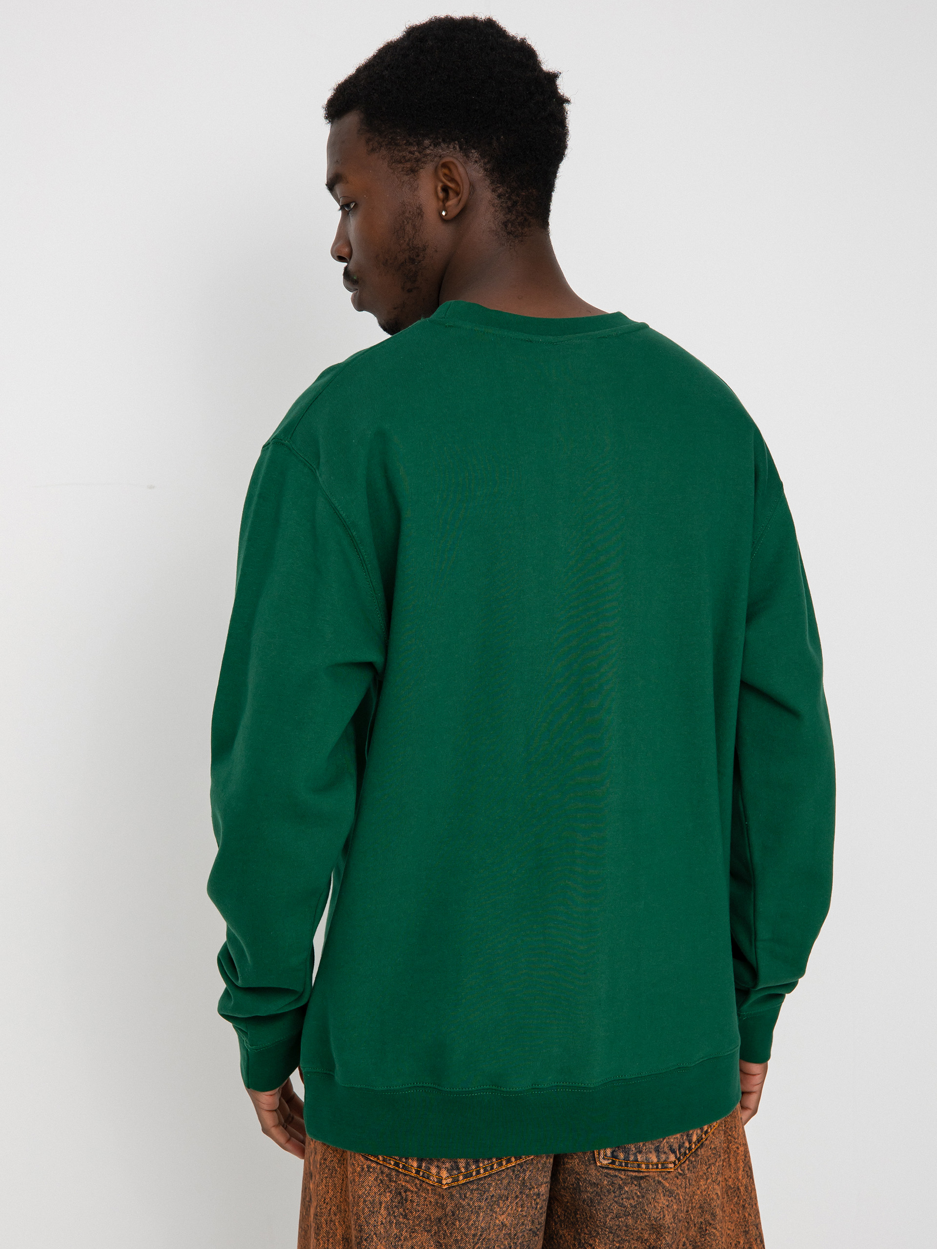 Mikina Spitfire Classic 87 (dark green w/red & gold print)