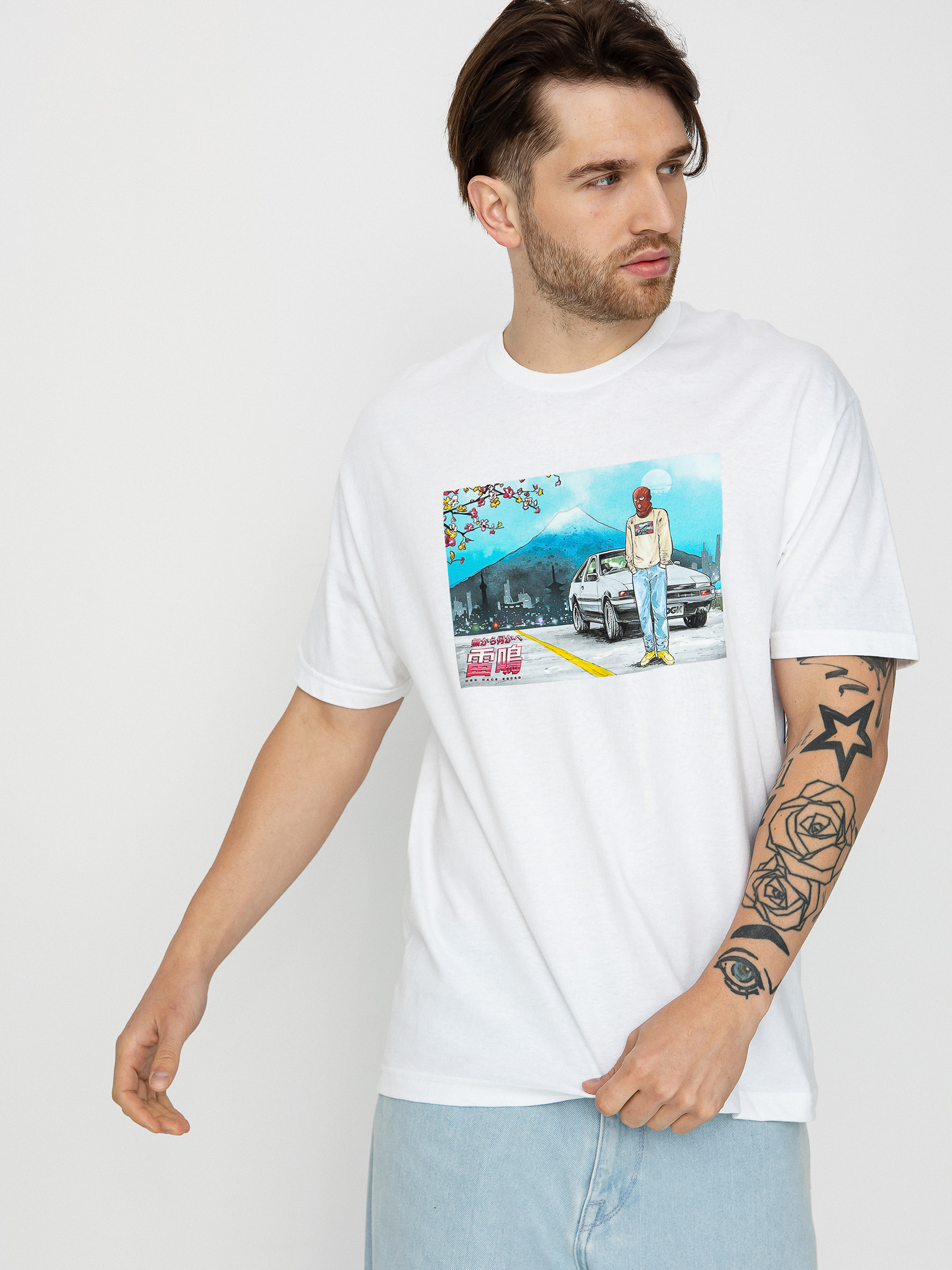 Tričko DGK Hachi Roku (white)
