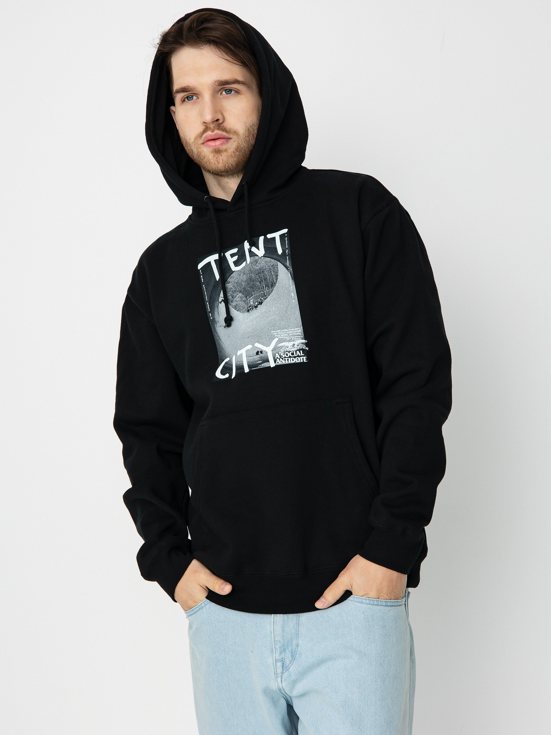 Mikina s kapucí Antihero Tent City HD