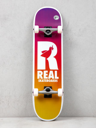 Skateboard Real Be Free Fade (purple/yellow)