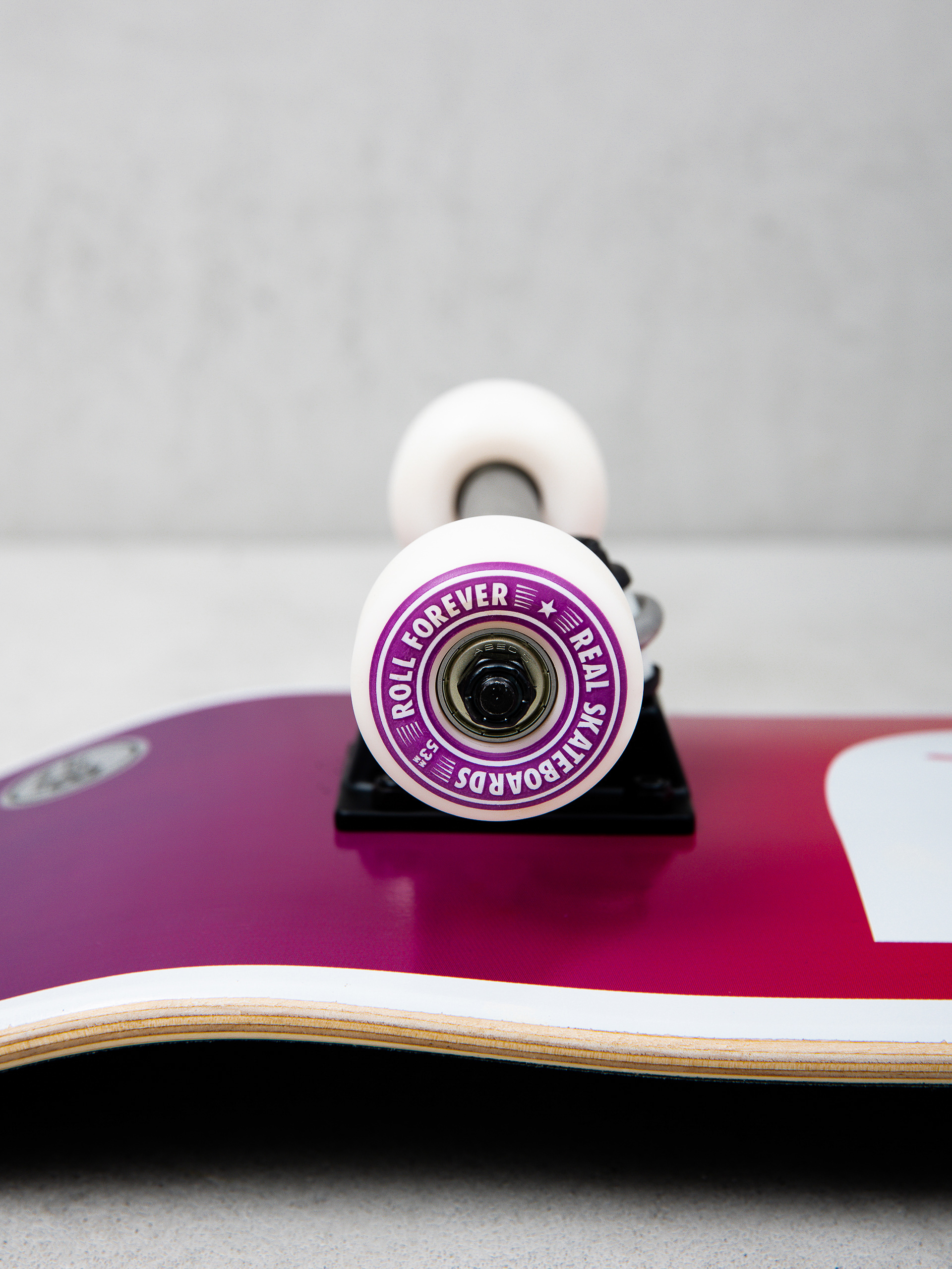 Skateboard Real Be Free Fade (purple/yellow)