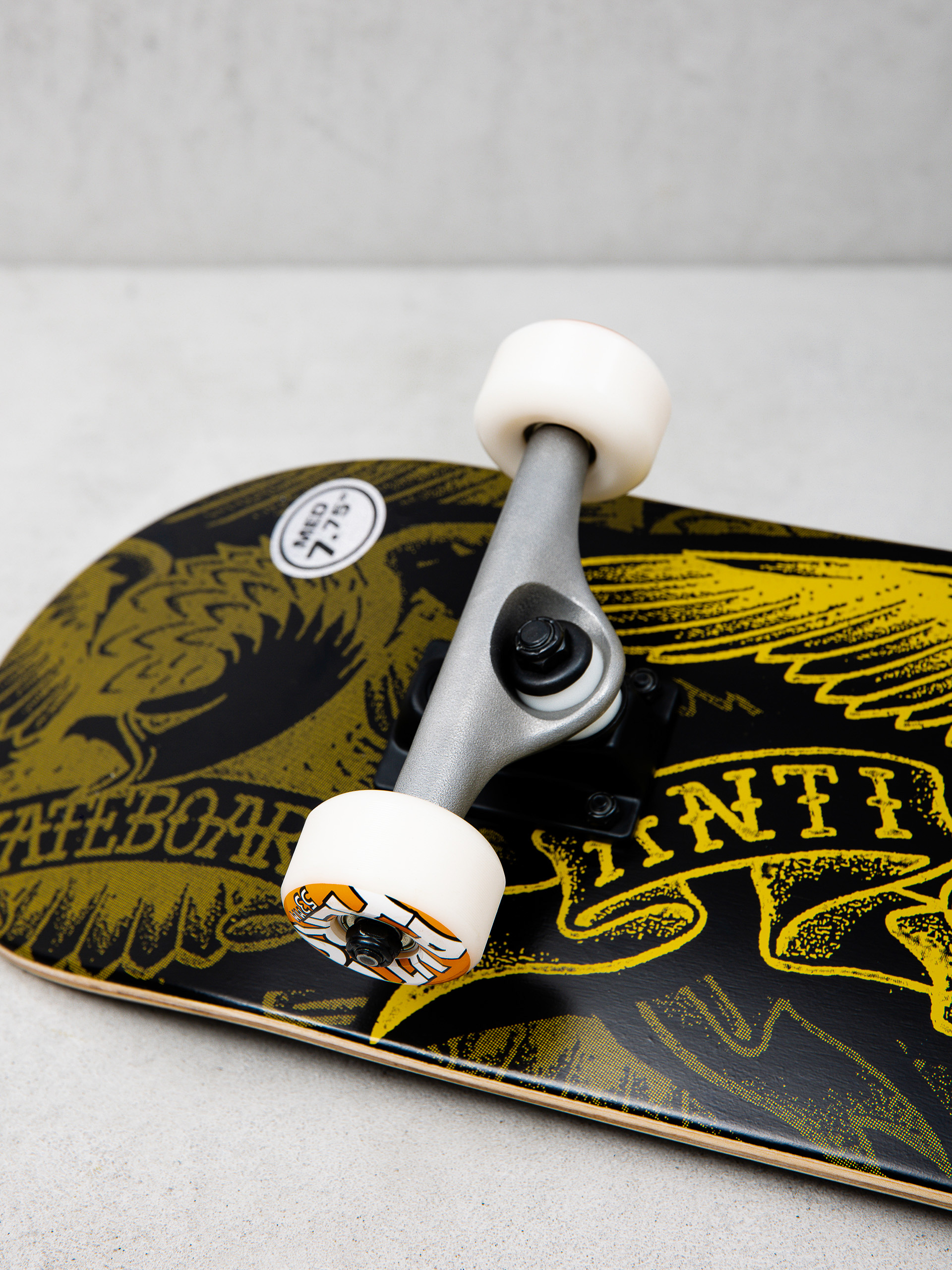Skateboard Antihero Repeater Eagle (black/gold)