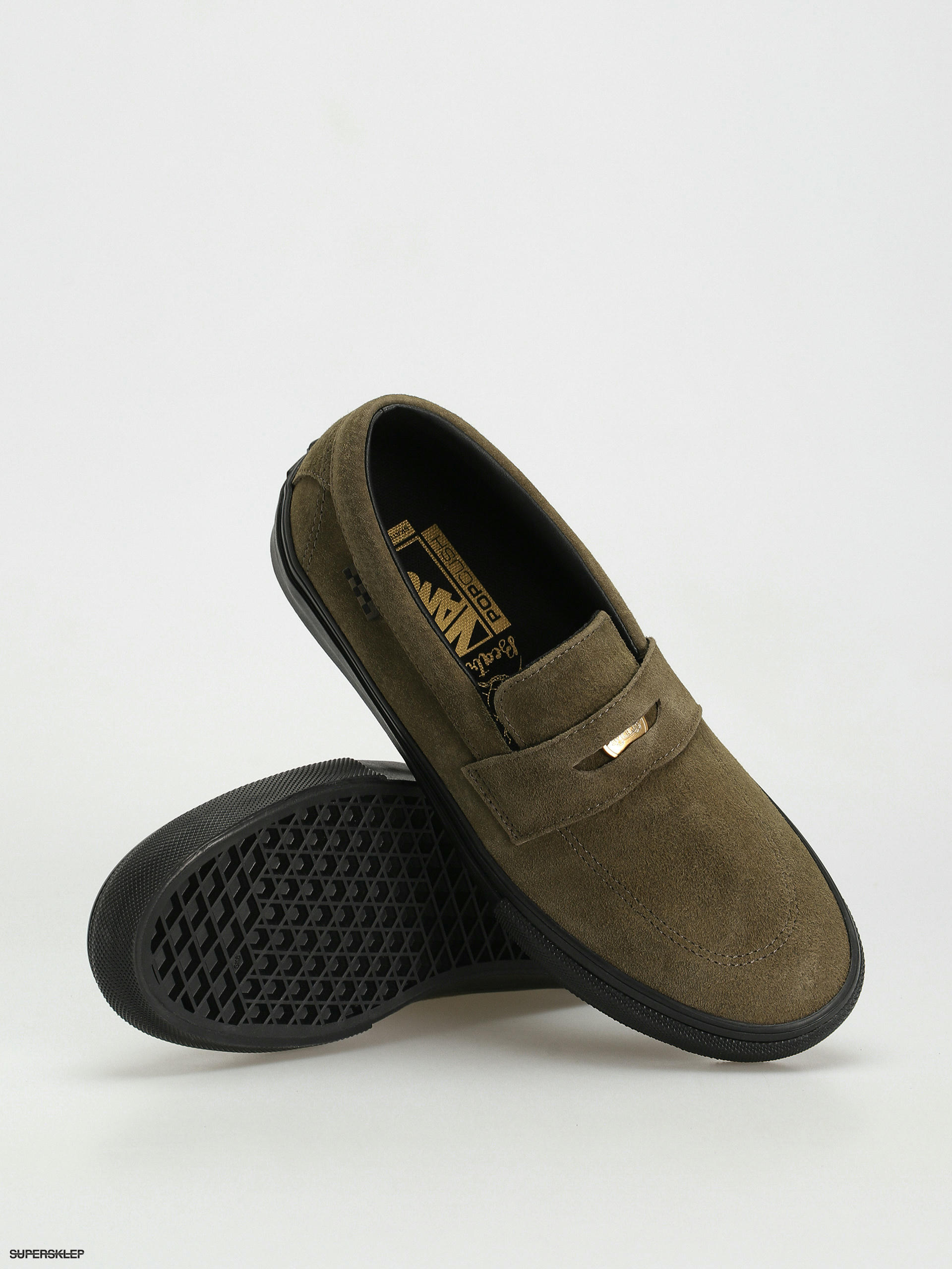 Boty Vans Zahba Skate Style 53 X Beatrice Domond (dark olive)