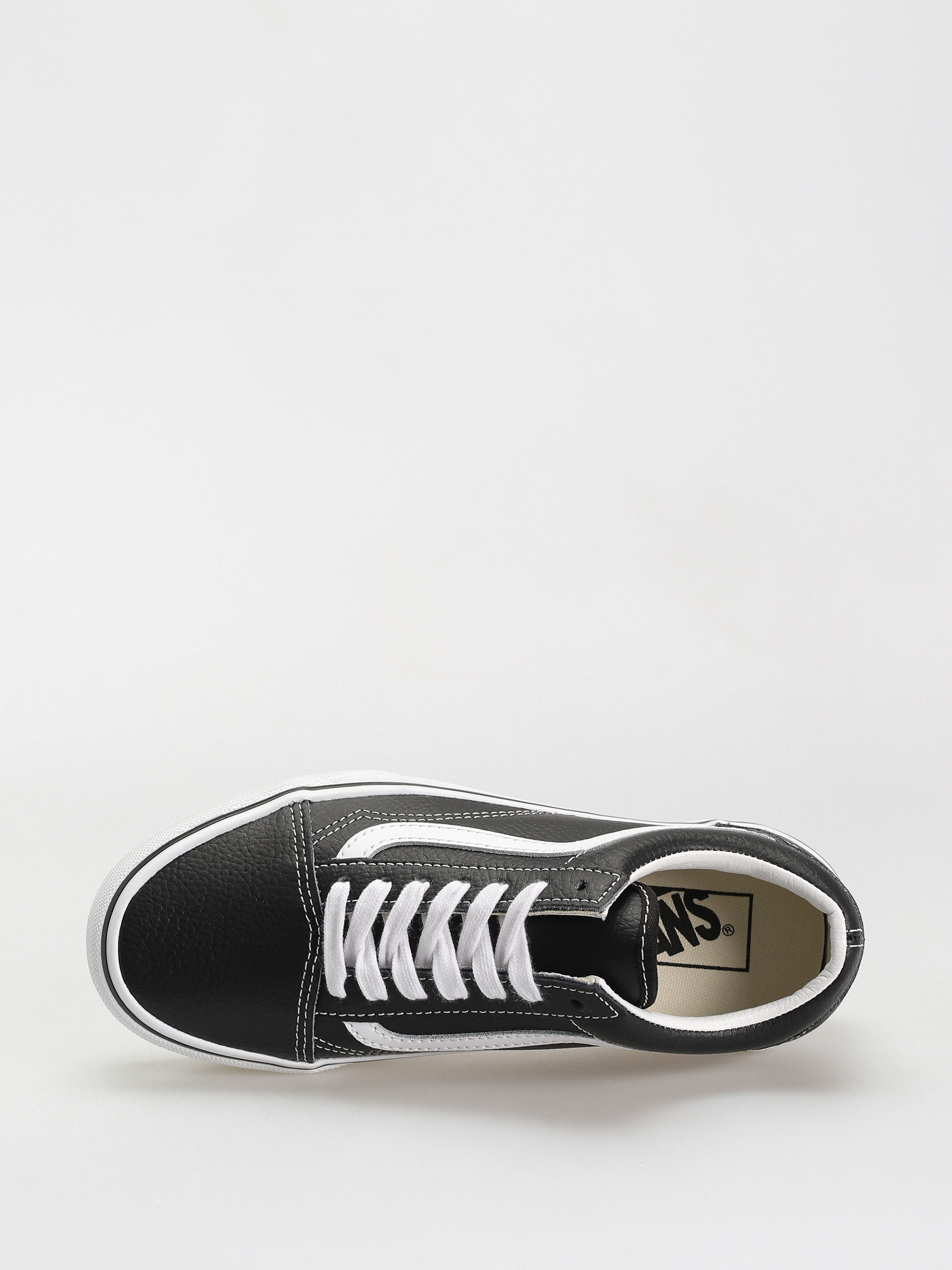 Boty Vans Old Skool Stackform (leather black/true white)