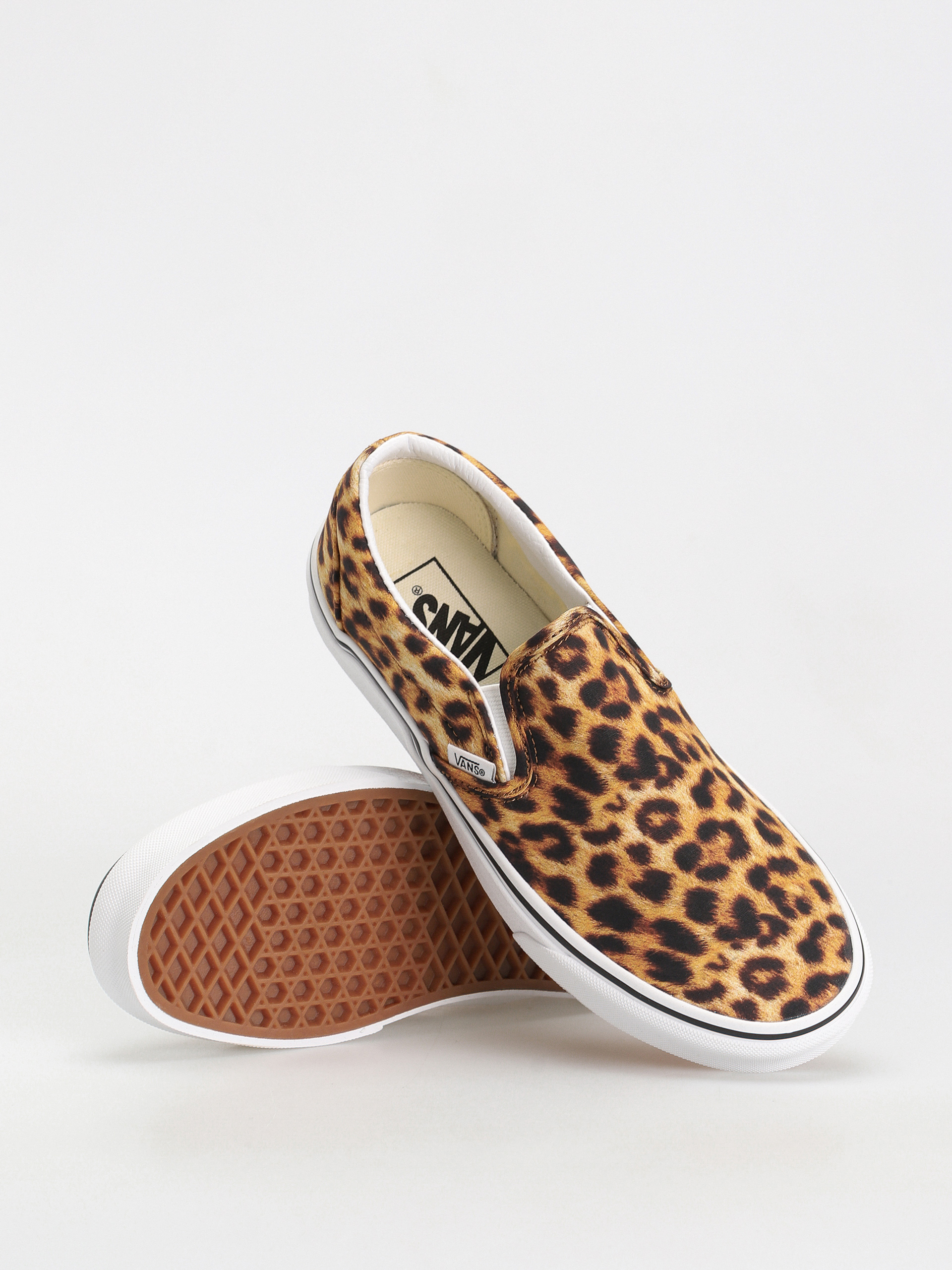Boty Vans Classic Slip On (leopard black/true white)