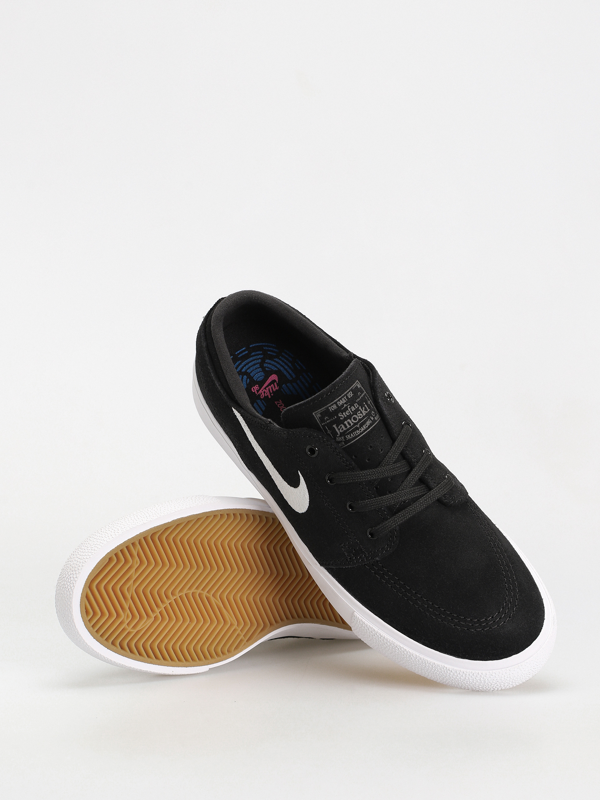 Boty Nike SB Sb Zoom Janoski Rm (black/white thunder grey gum light brown)