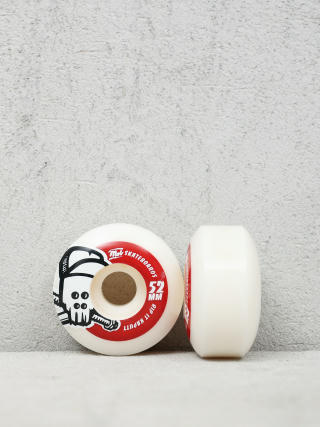 Kolečka Mob Skateboards Skull (white/red)