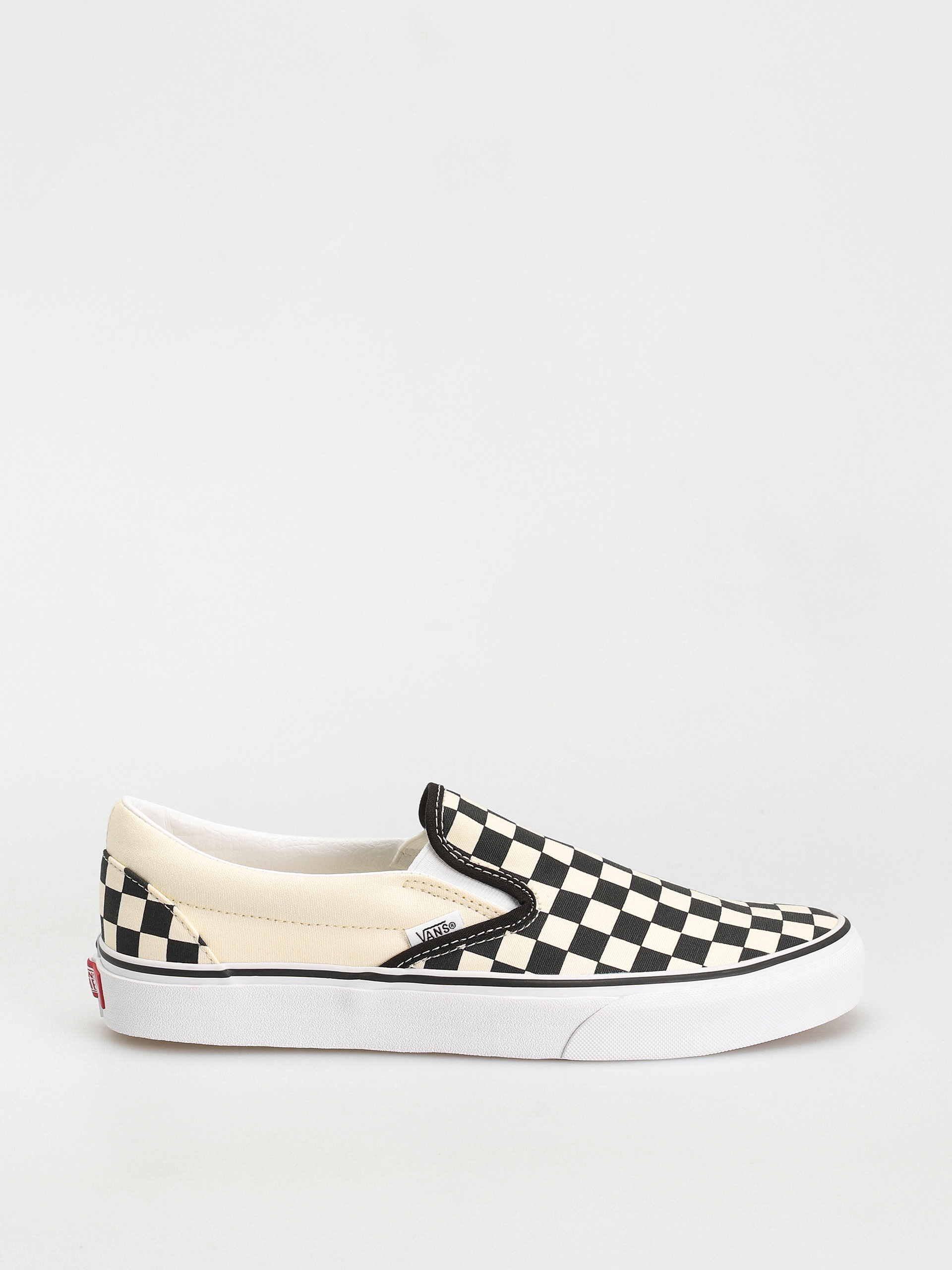 Boty Vans Classic Slip On (blk whtchckerboard/white)