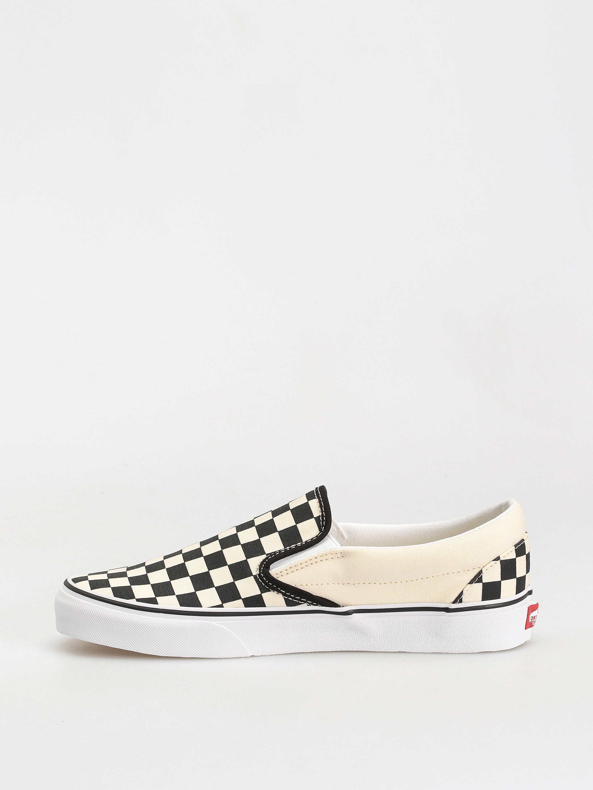 Boty Vans Classic Slip On (blk whtchckerboard/white)