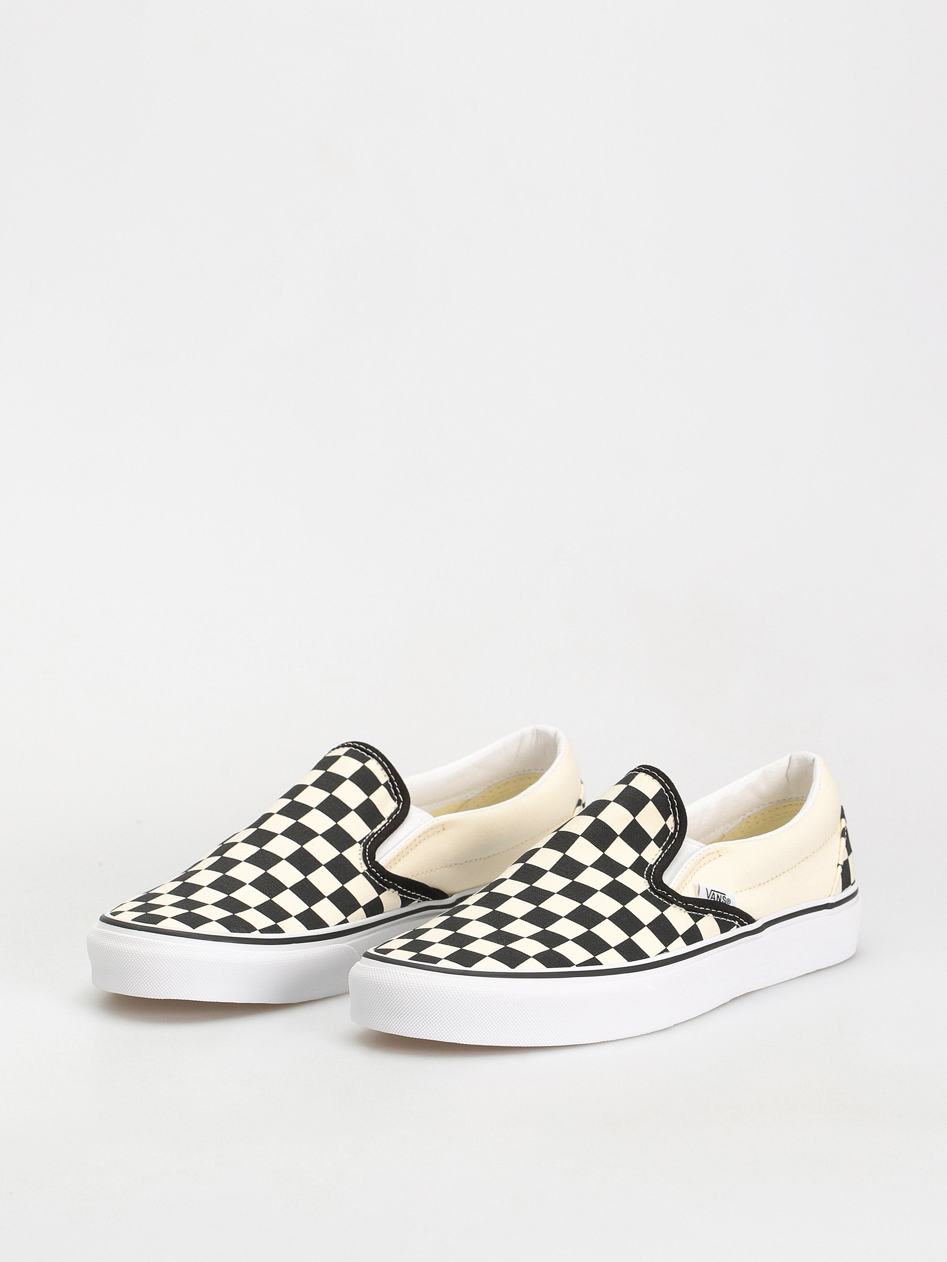 Boty Vans Classic Slip On (blk whtchckerboard/white)