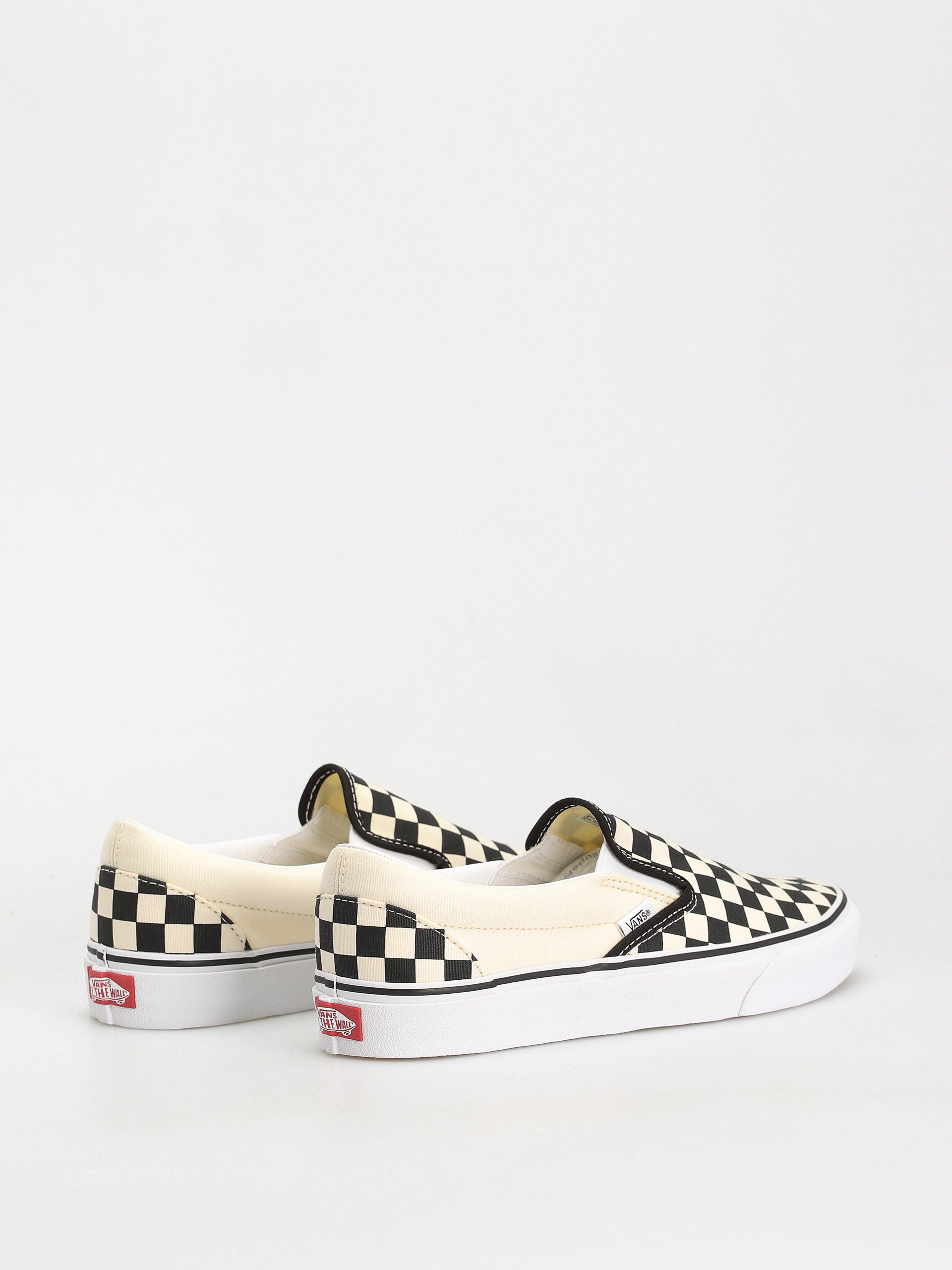Boty Vans Classic Slip On (blk whtchckerboard/white)