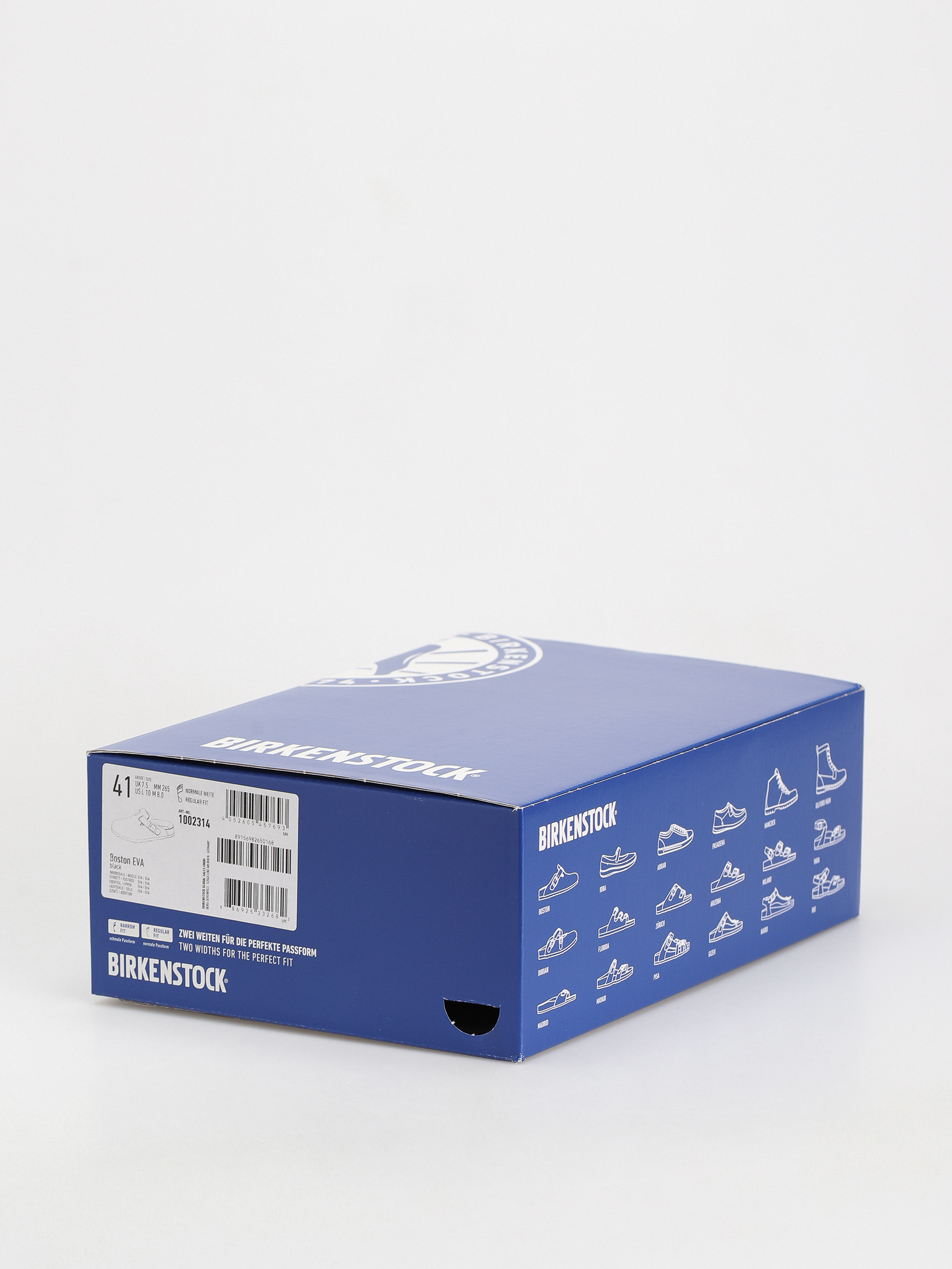 Plážovky Birkenstock Boston EVA Regular (black)