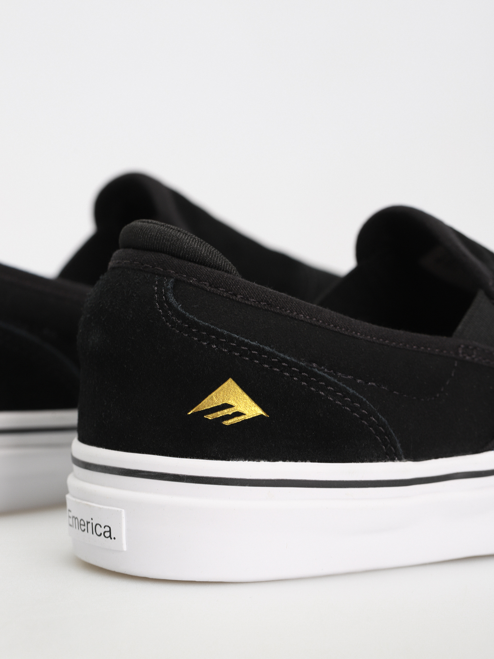 Boty Emerica Wino G6 Slip On (black/white/gold)