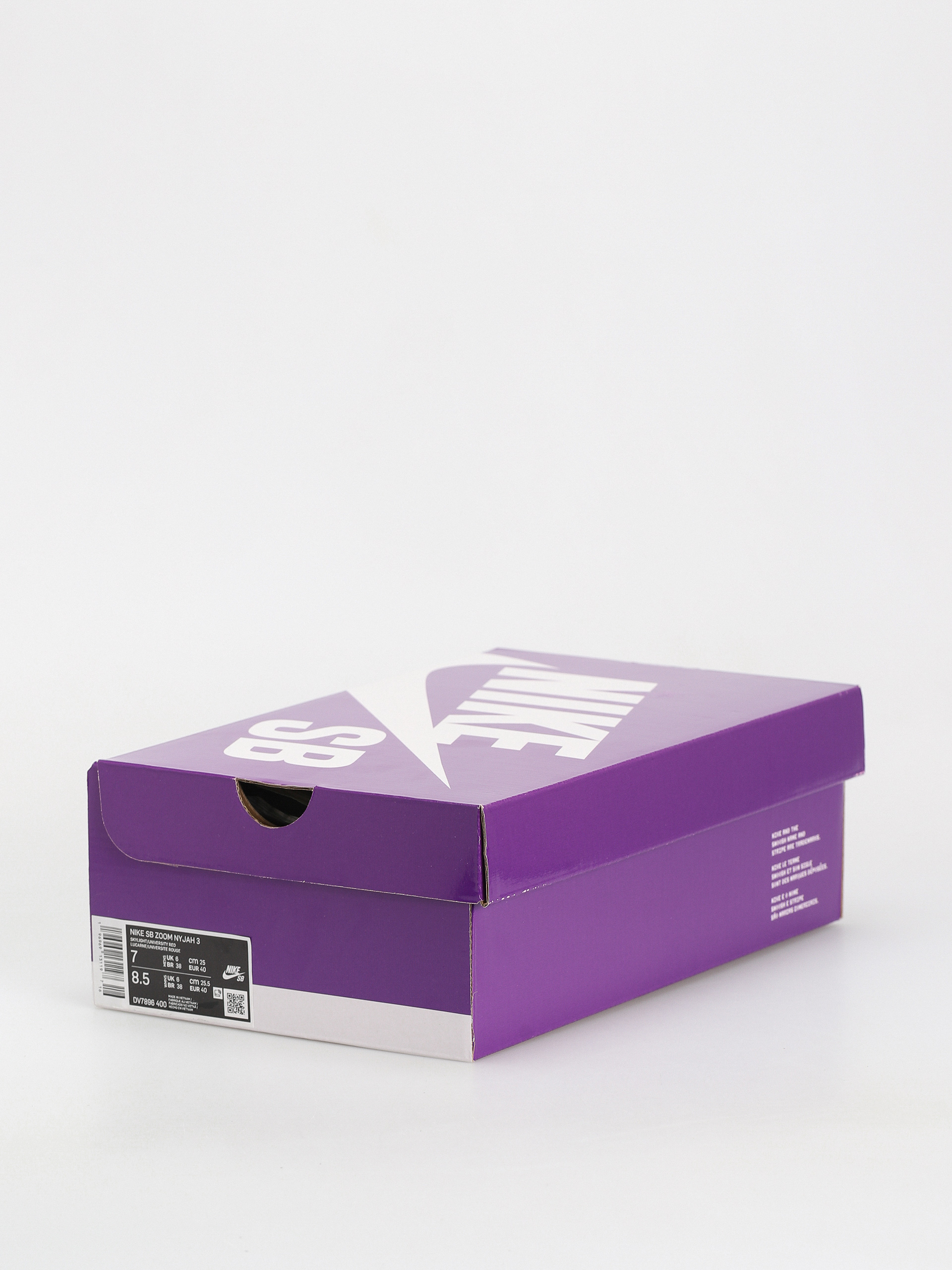 Boty Nike SB Zoom Nyjah 3 (skylight/university red skylight white)