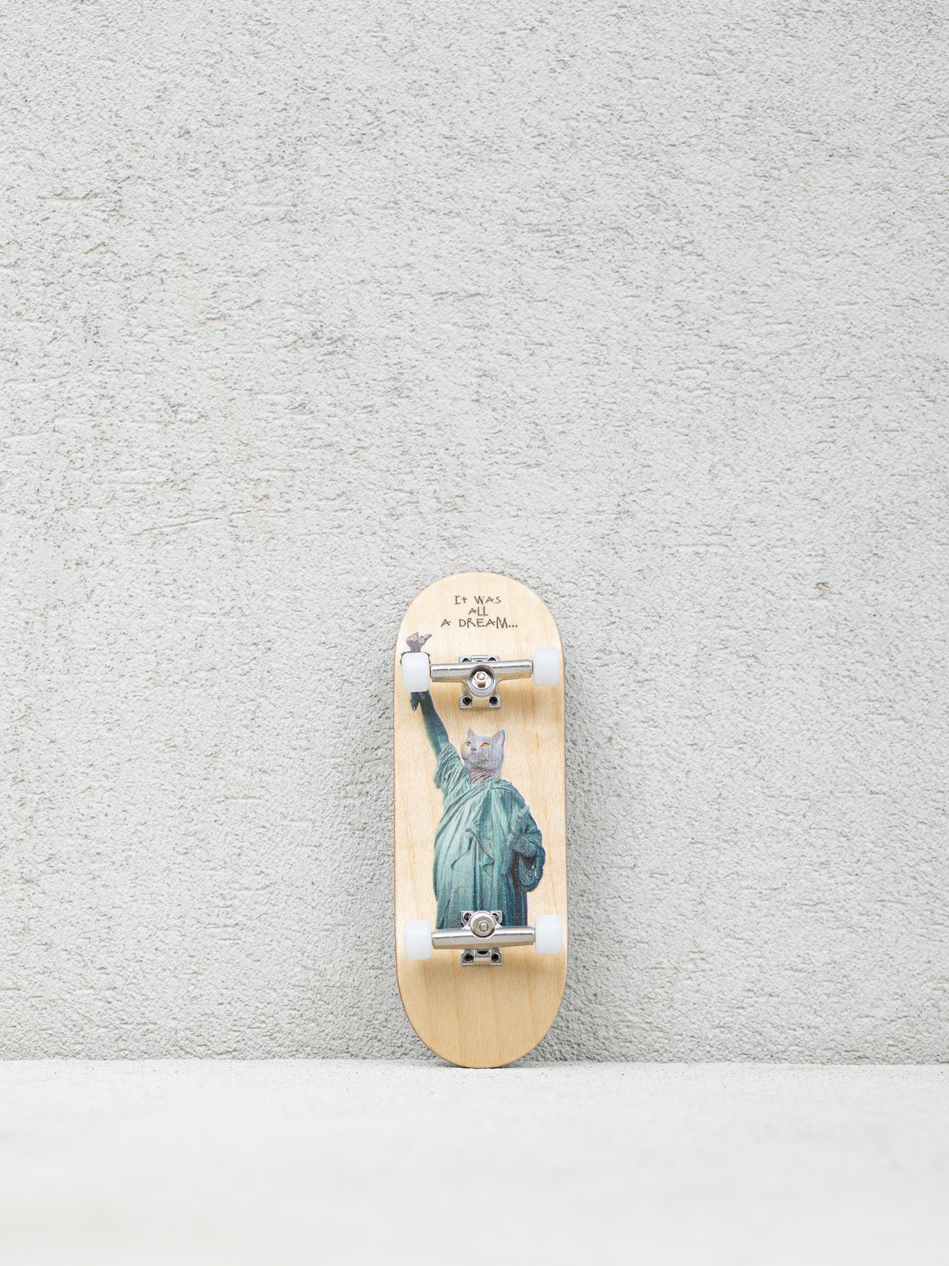 Fingerboard Grand Fingers Cat Of Liberty (natural/silver)