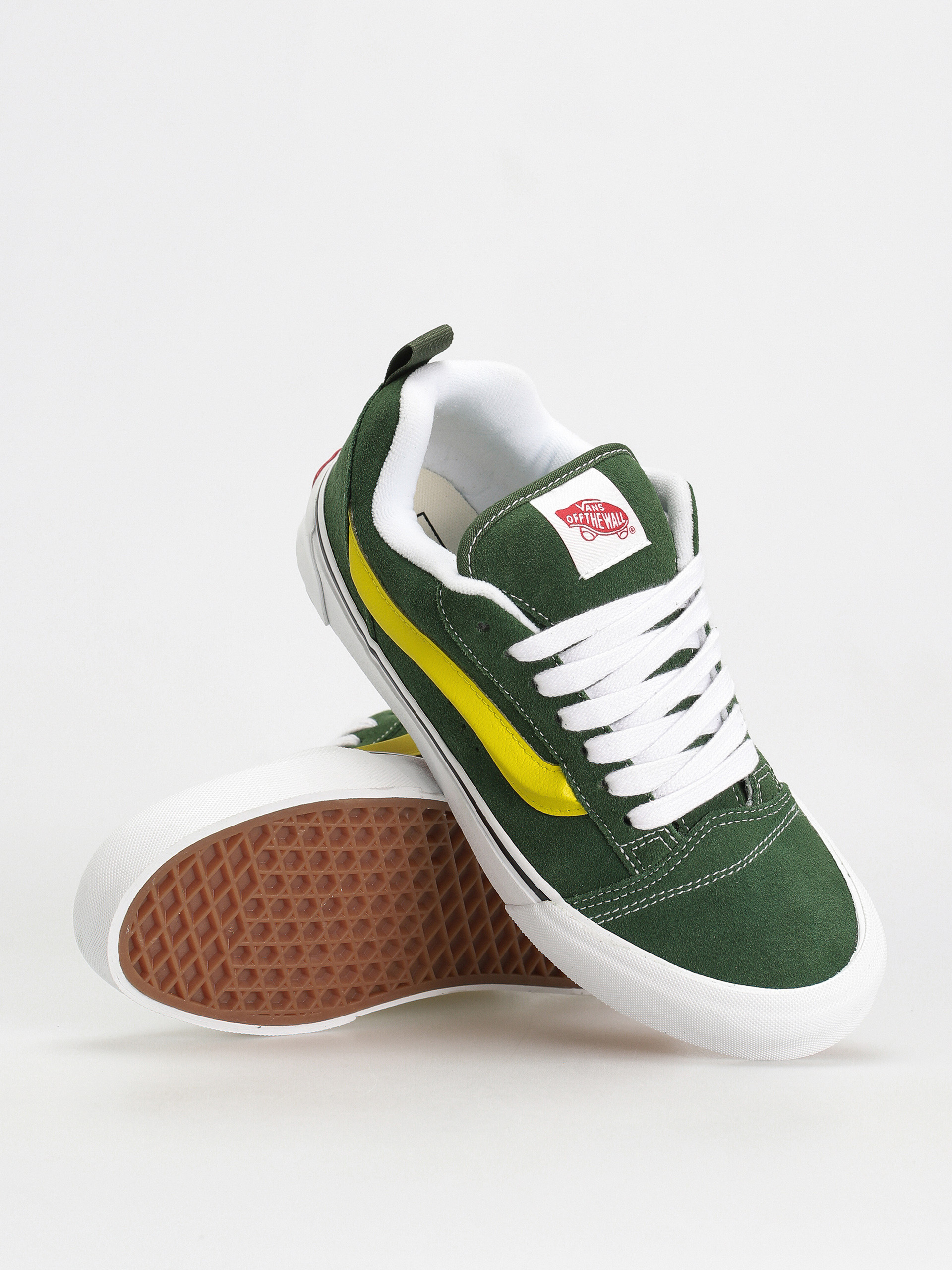 Boty Vans Knu Skool (green/true white)