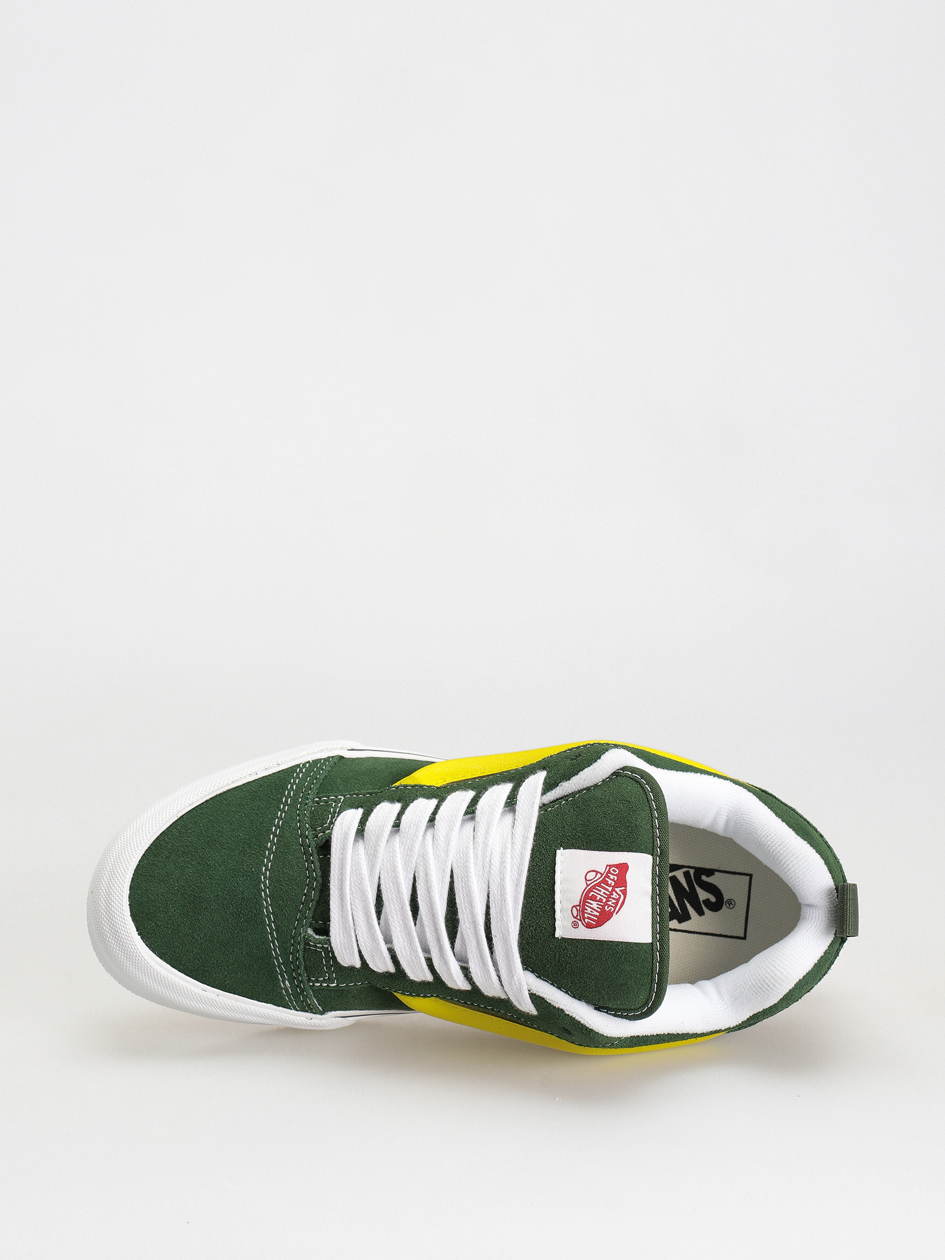 Boty Vans Knu Skool (green/true white)